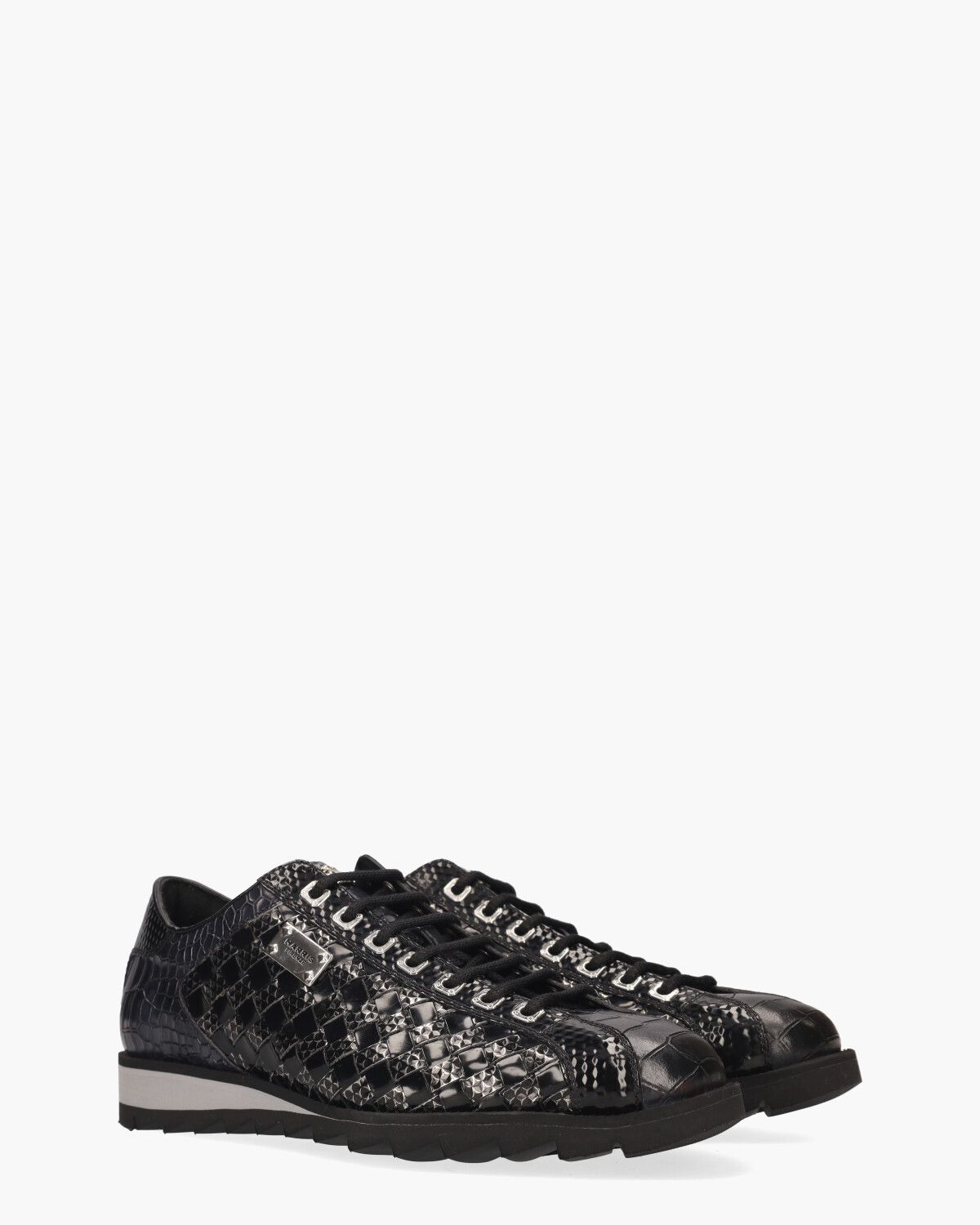 2817 Zwart Herensneakers