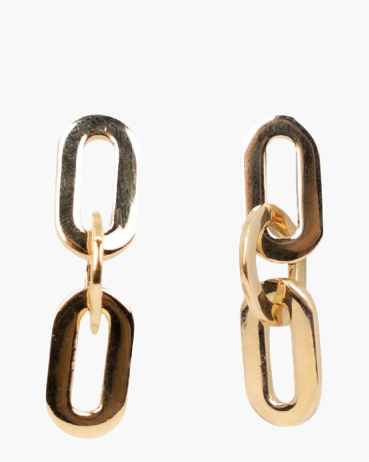 Senay Chain Goud Oorbellen