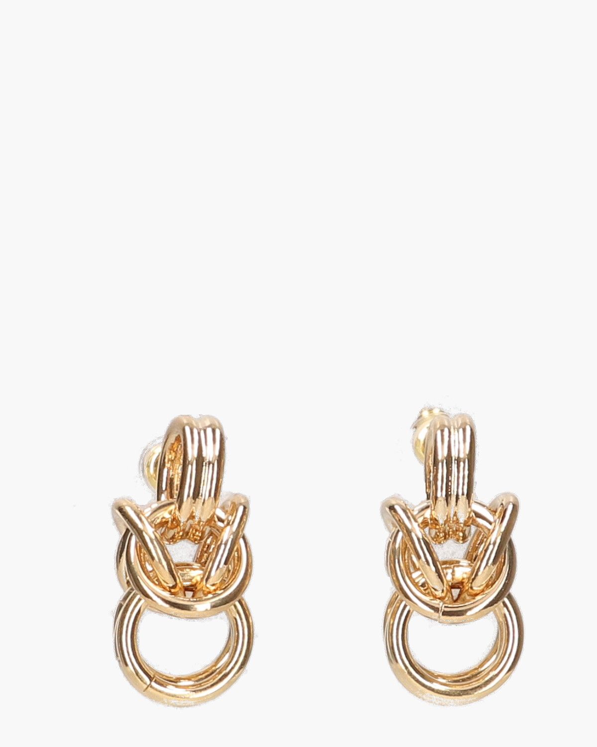 Nicole Shortie Earrings Goud Oorbellen