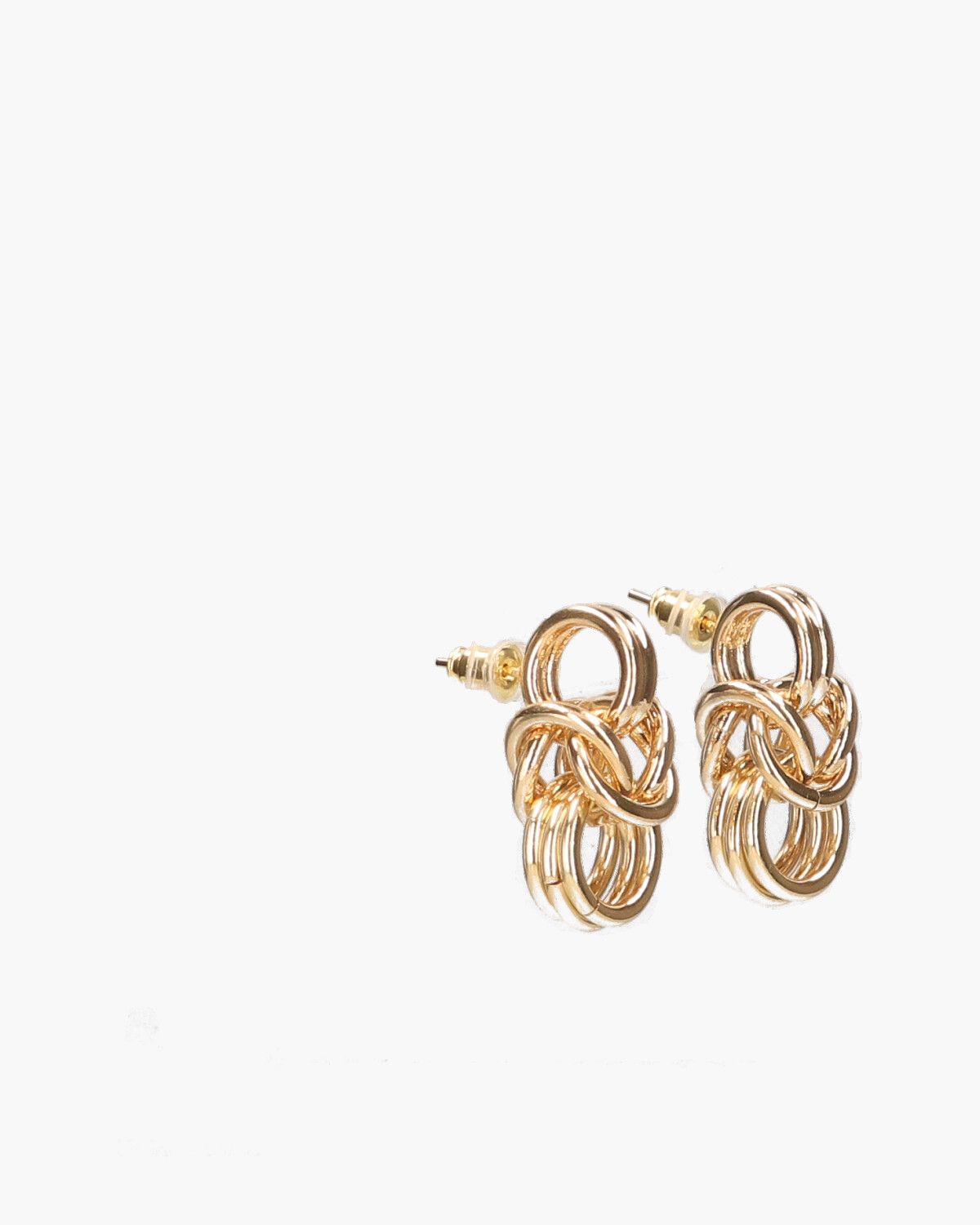 Nicole Shortie Earrings Goud Oorbellen