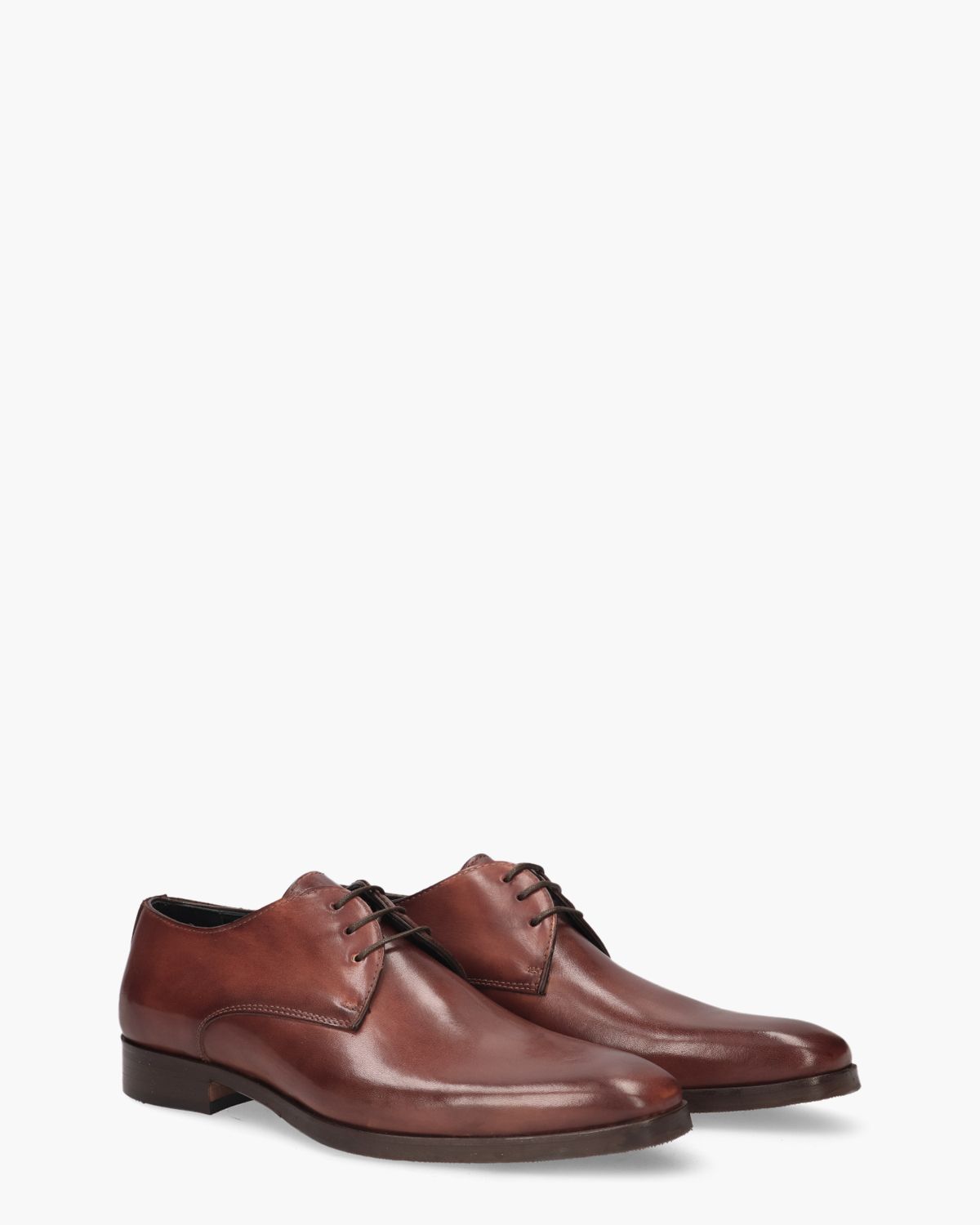 Luano Bruin Heren Veterschoenen