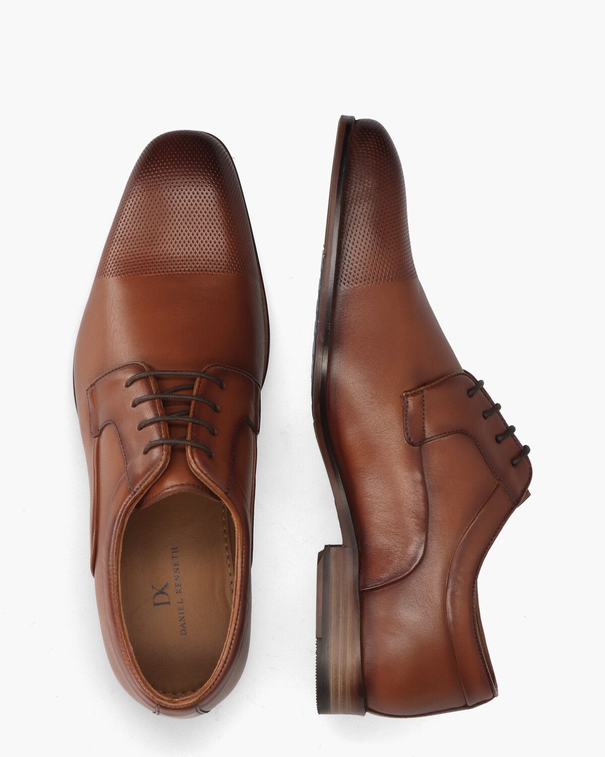 Tabor Cognac Heren Veterschoenen