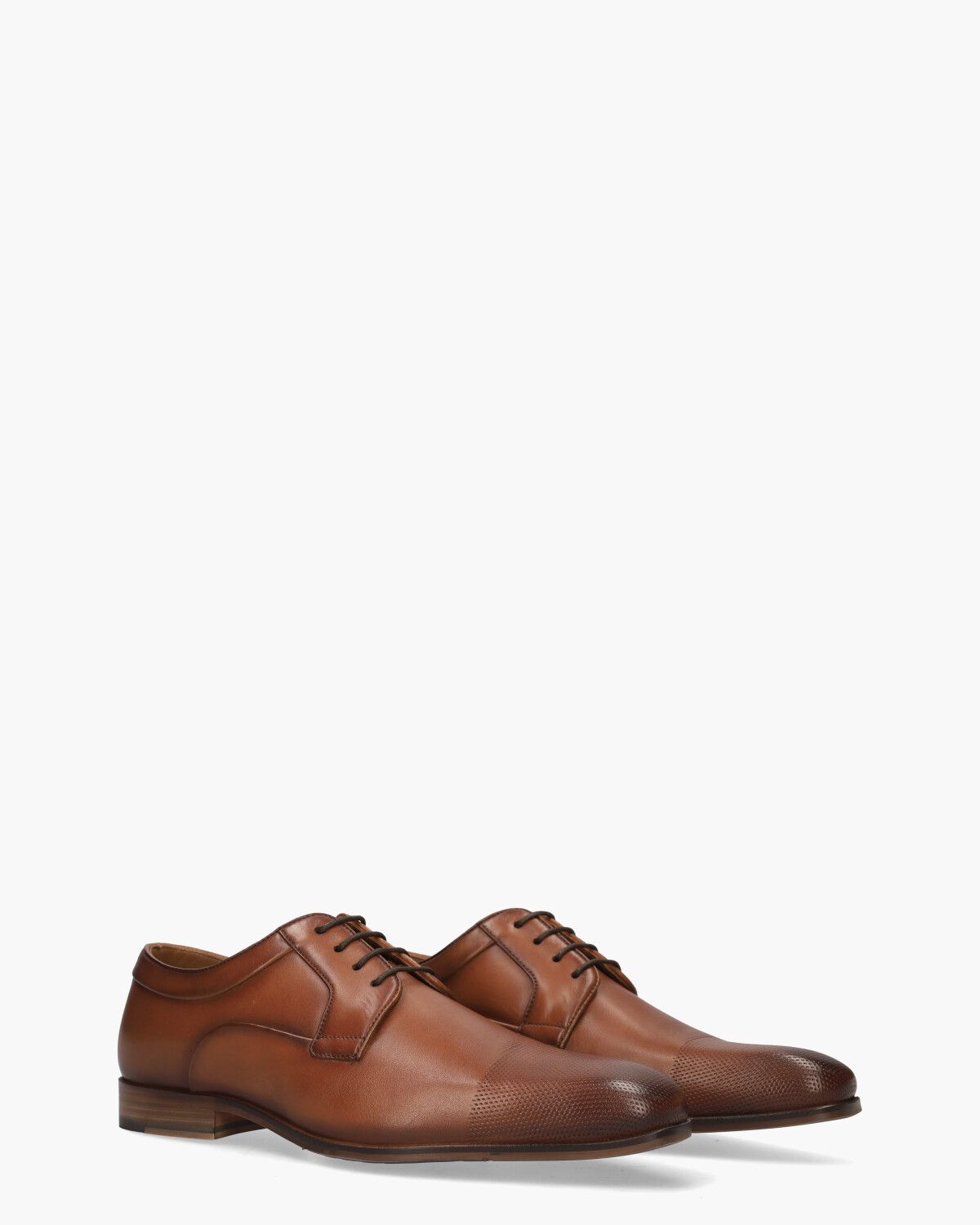 Tabor Cognac Heren Veterschoenen
