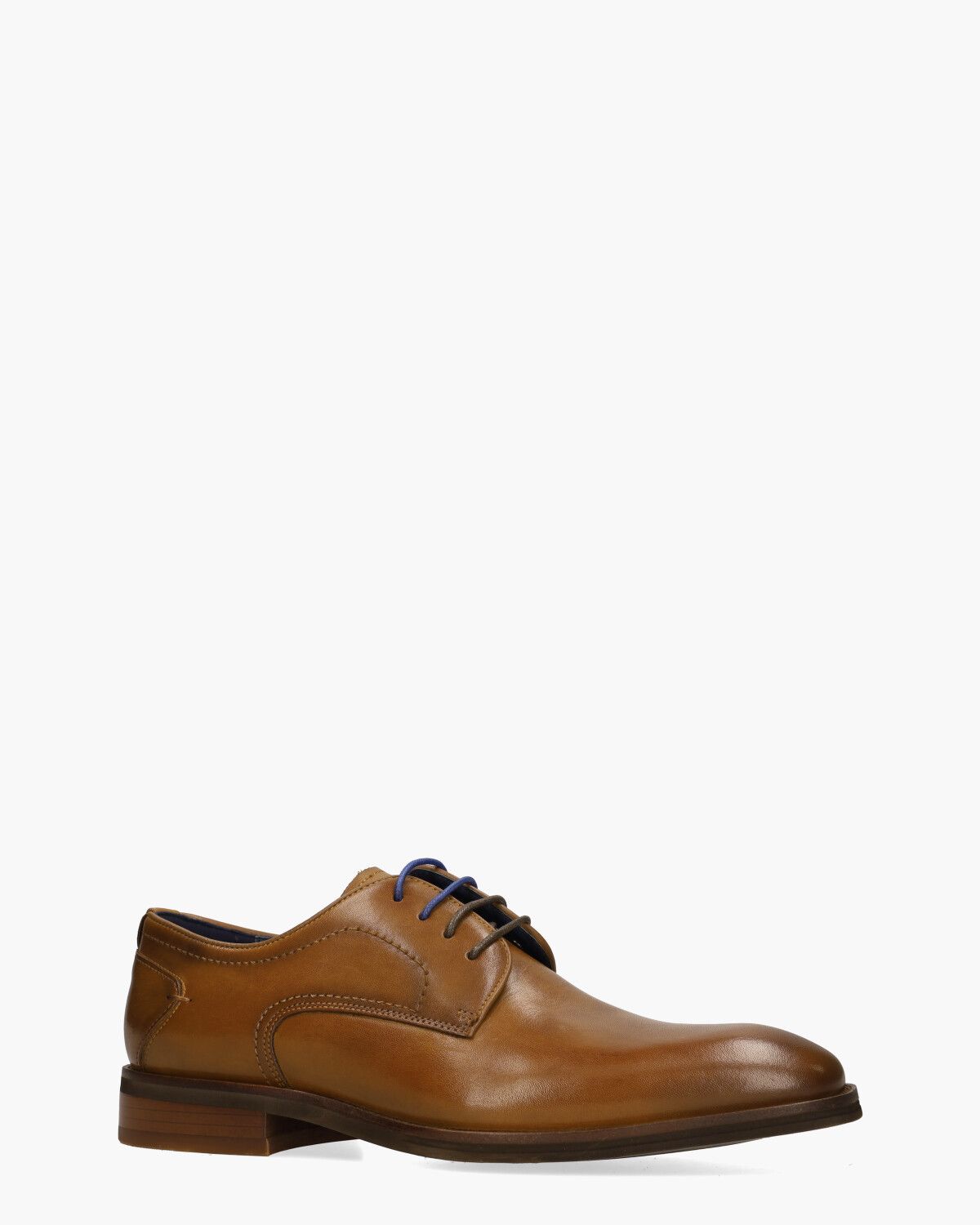 Ylan Cognac Heren Veterschoenen