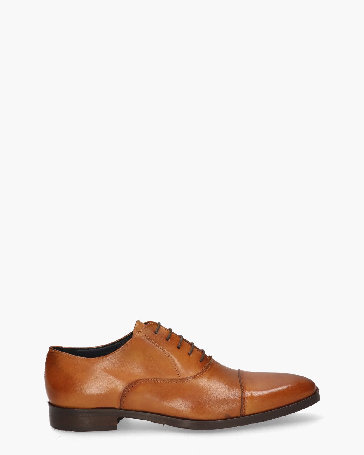 4073 F.488 Cognac Heren Veterschoenen