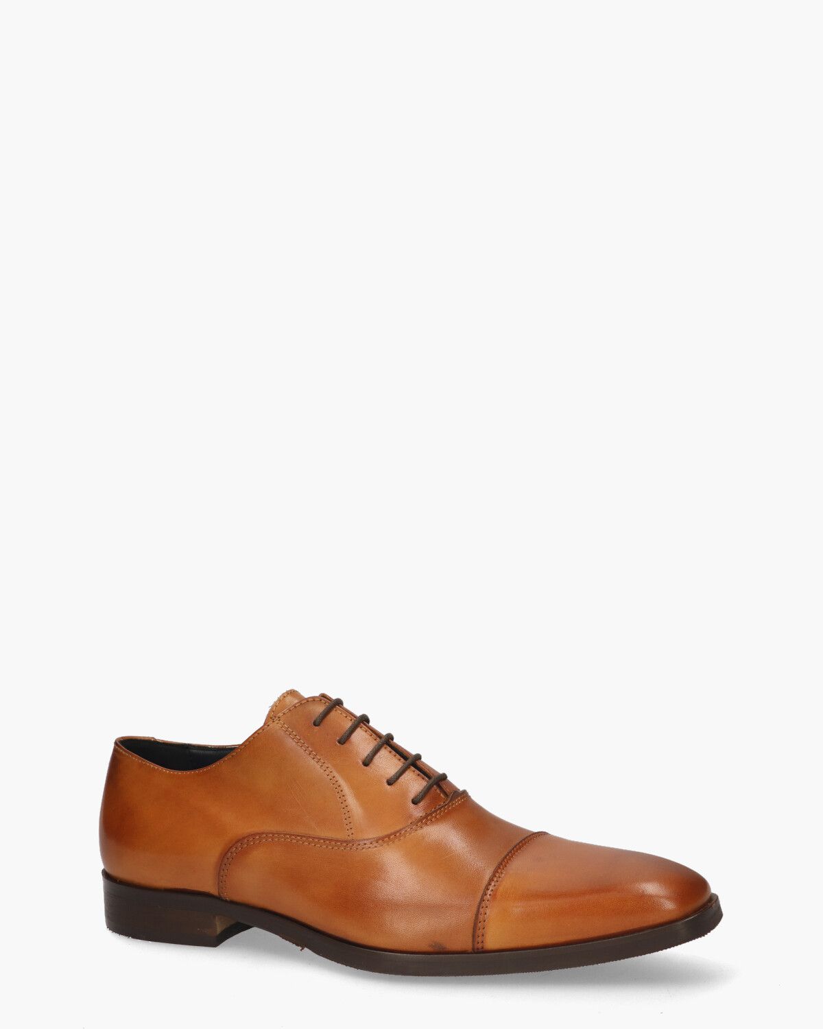 4073 F.488 Cognac Heren Veterschoenen