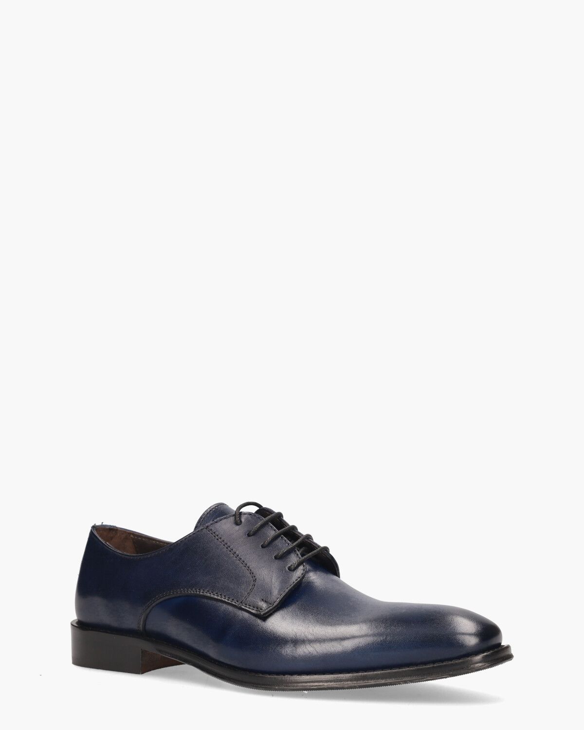 Ubaldo Donkerblauw Heren Veterschoenen