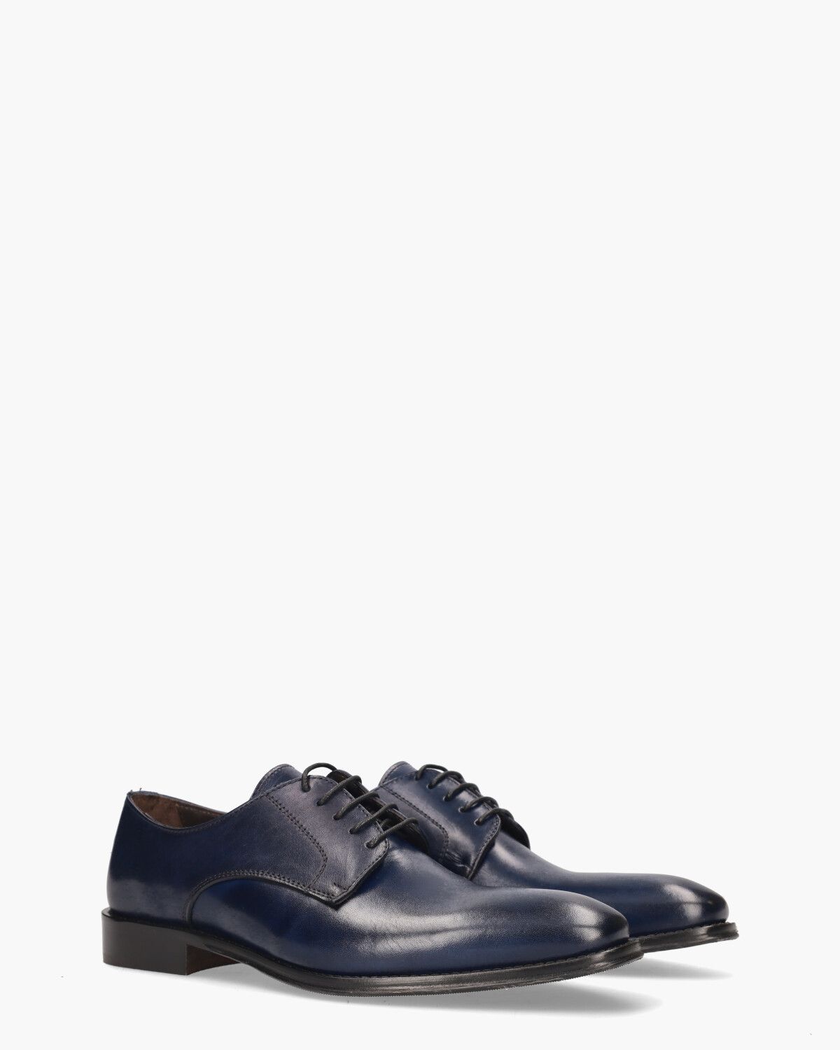 Ubaldo Donkerblauw Heren Veterschoenen