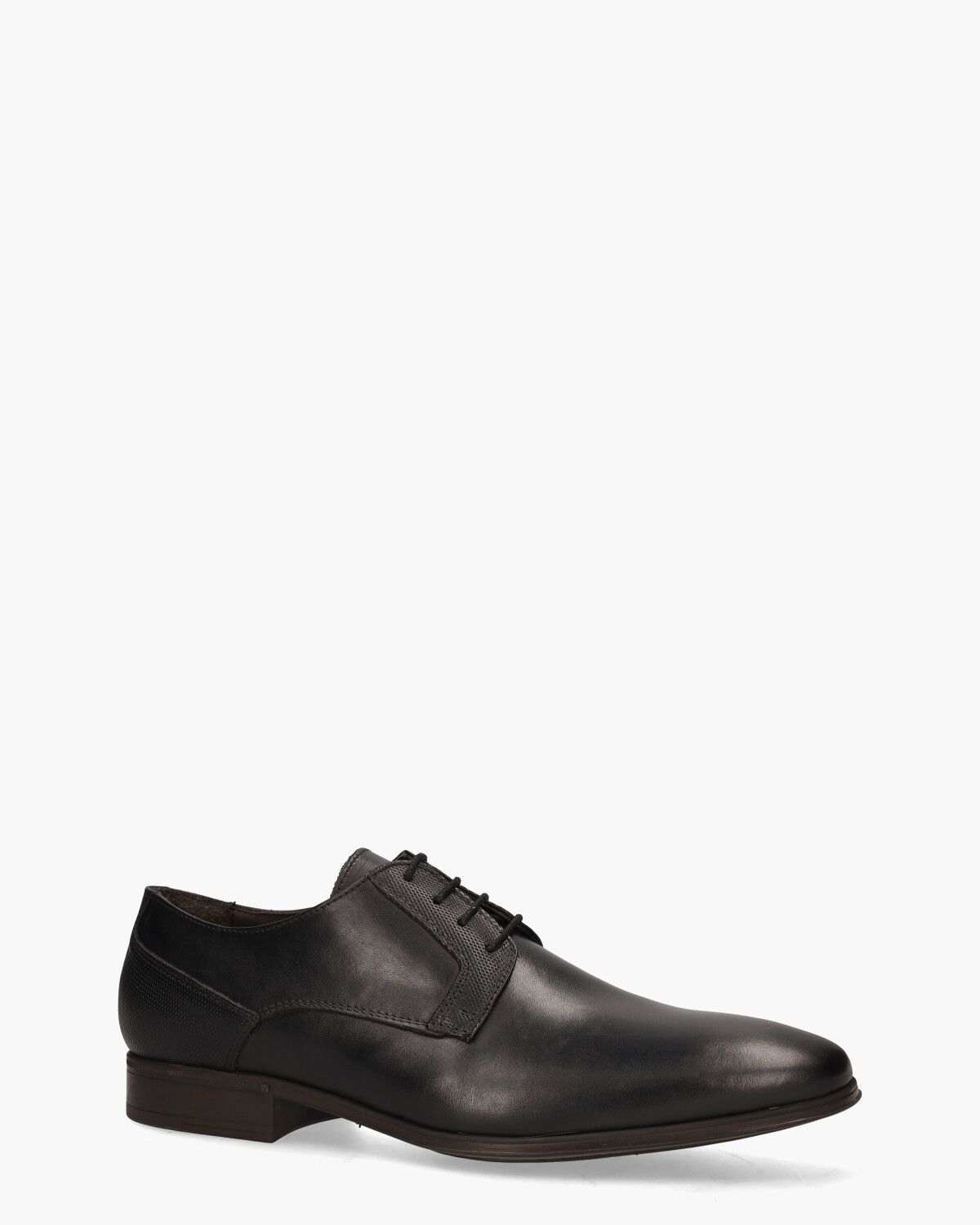 2572E Zwart Heren Veterschoenen