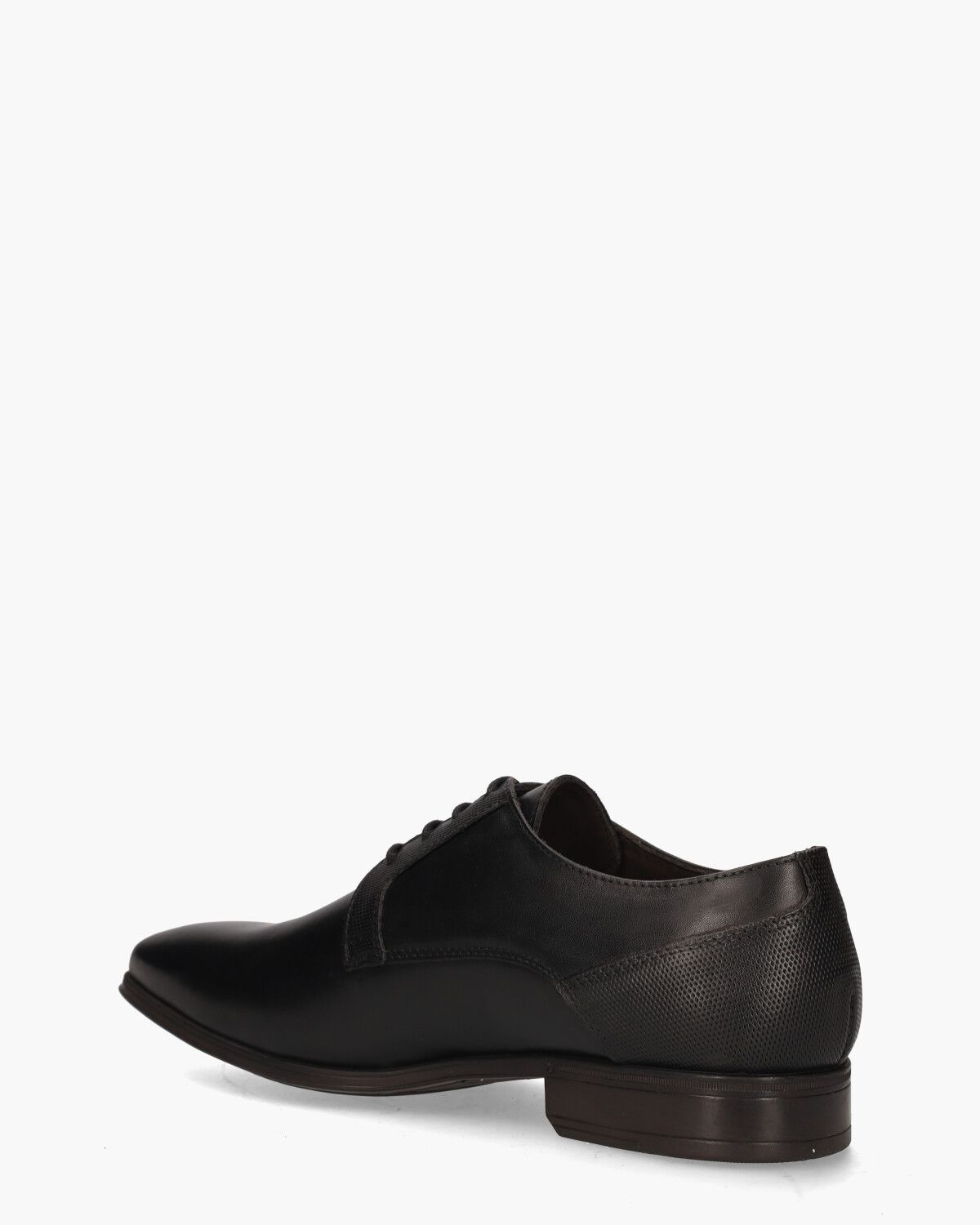2572E Zwart Heren Veterschoenen