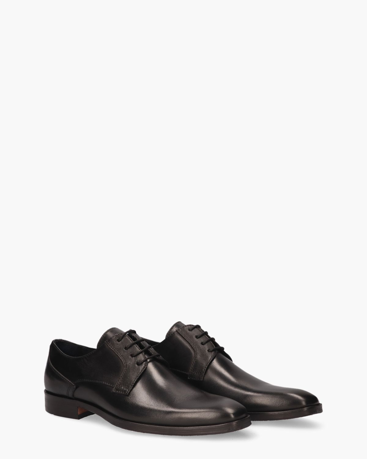 Loukas Zwart Heren Veterschoenen