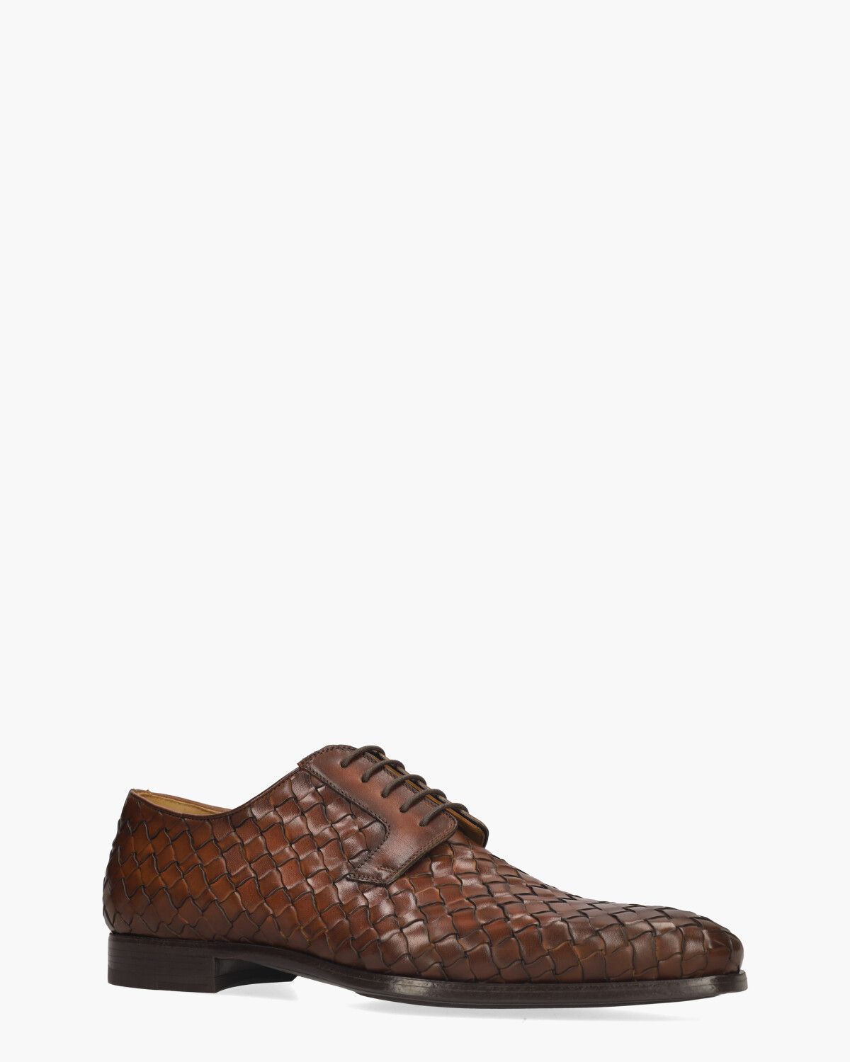 25666 Bruin Heren Veterschoenen