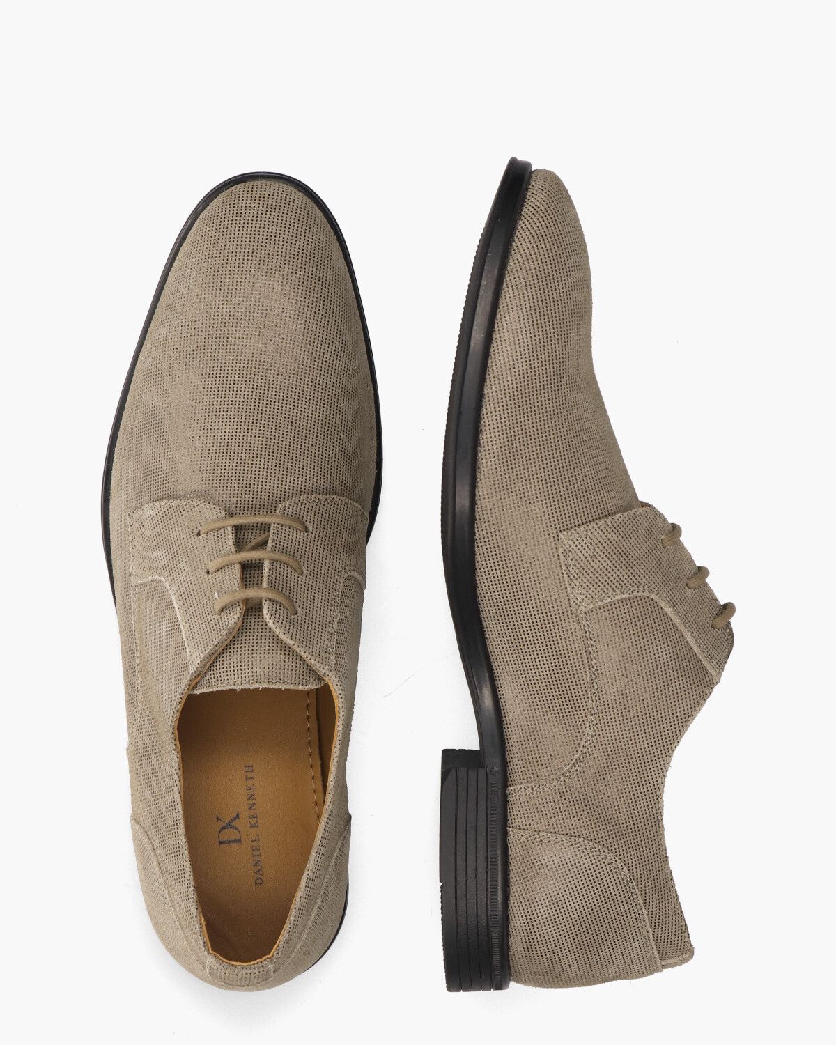 Wyatt Taupe Heren Veterschoenen
