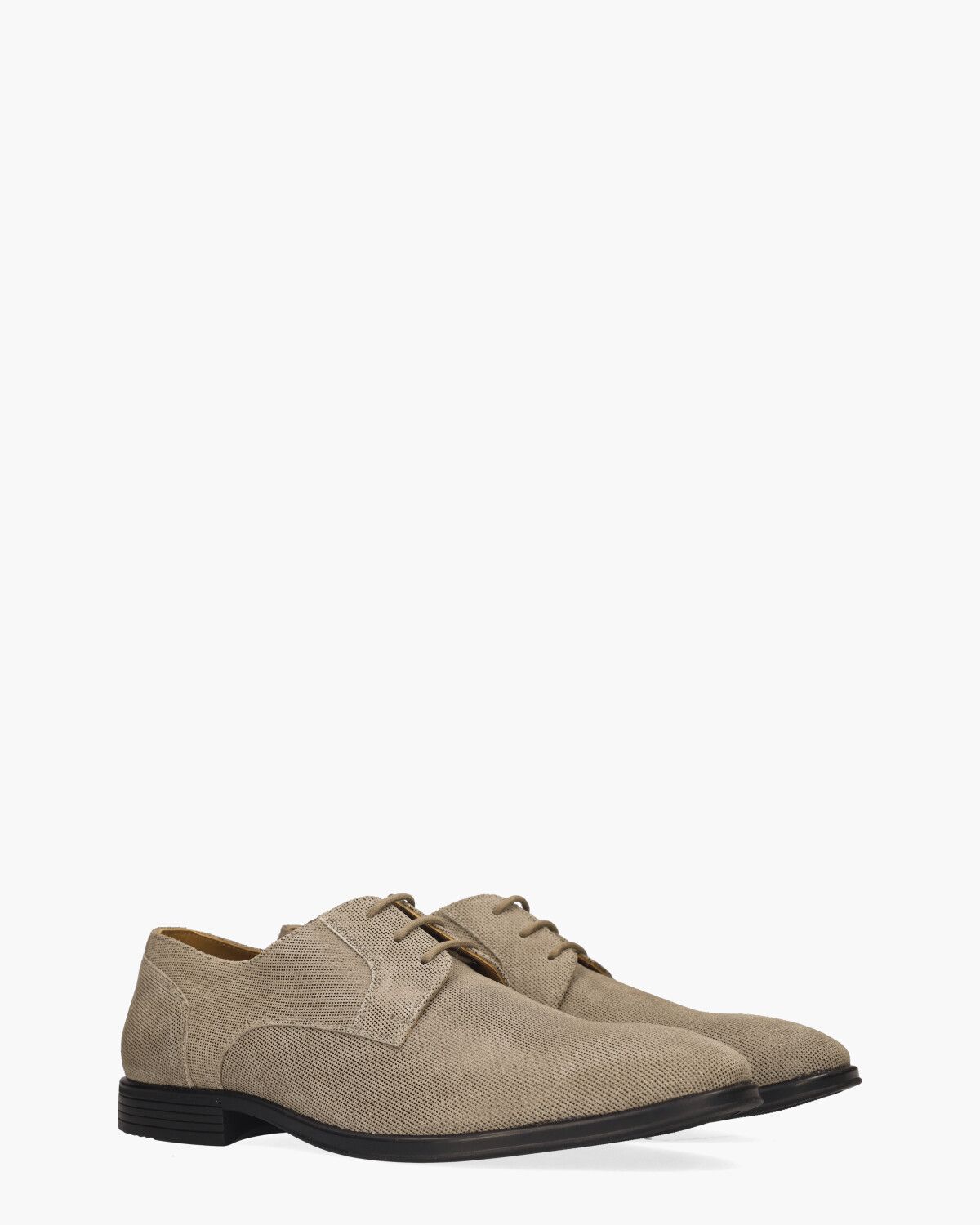 Wyatt Taupe Heren Veterschoenen