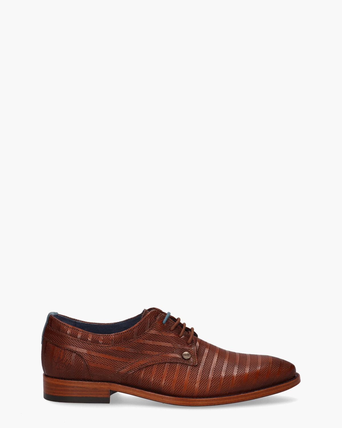 Brad Stripes Bruin Heren Veterschoenen