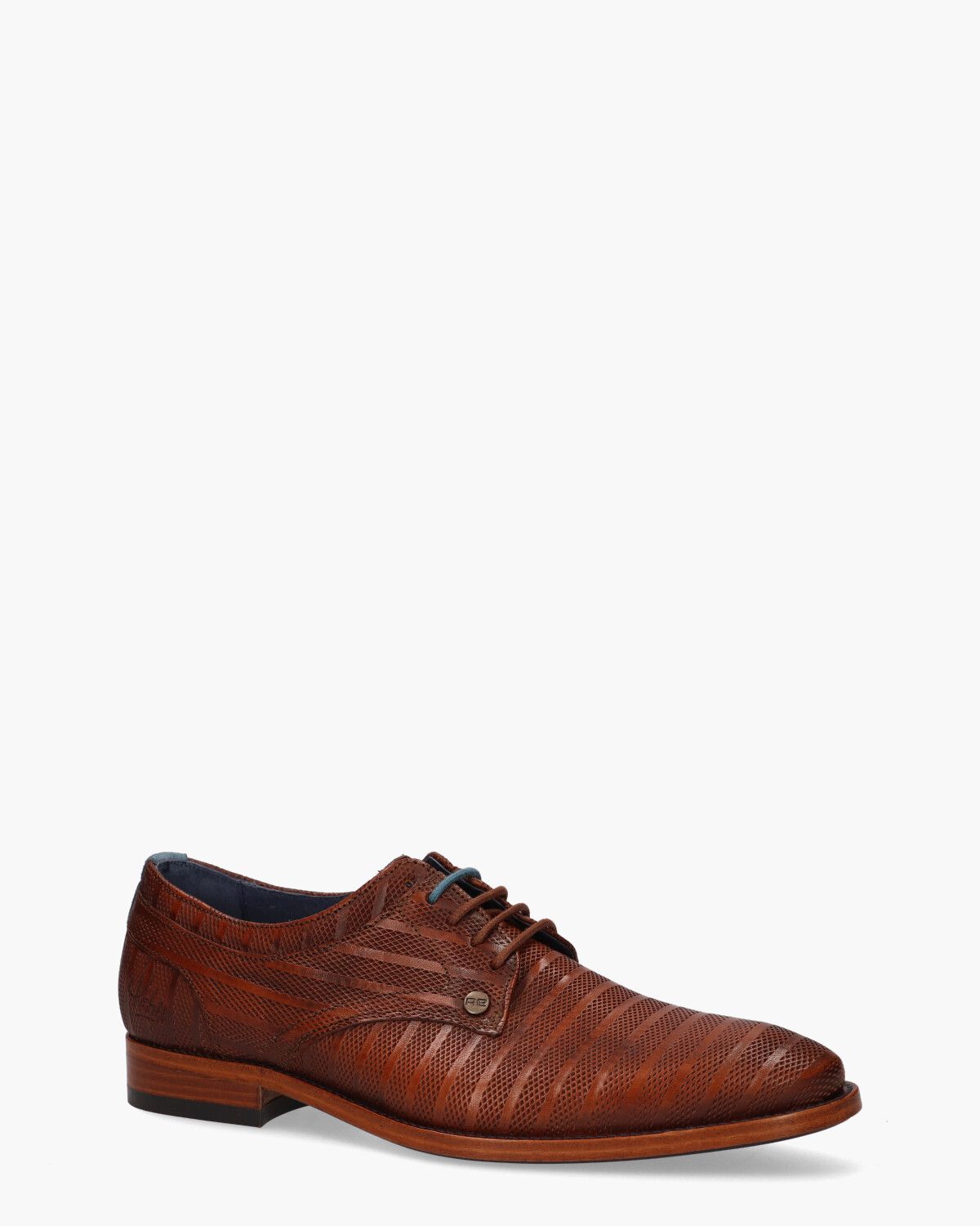Brad Stripes Bruin Heren Veterschoenen