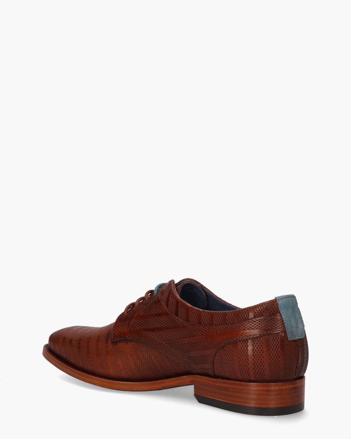 Brad Stripes Bruin Heren Veterschoenen