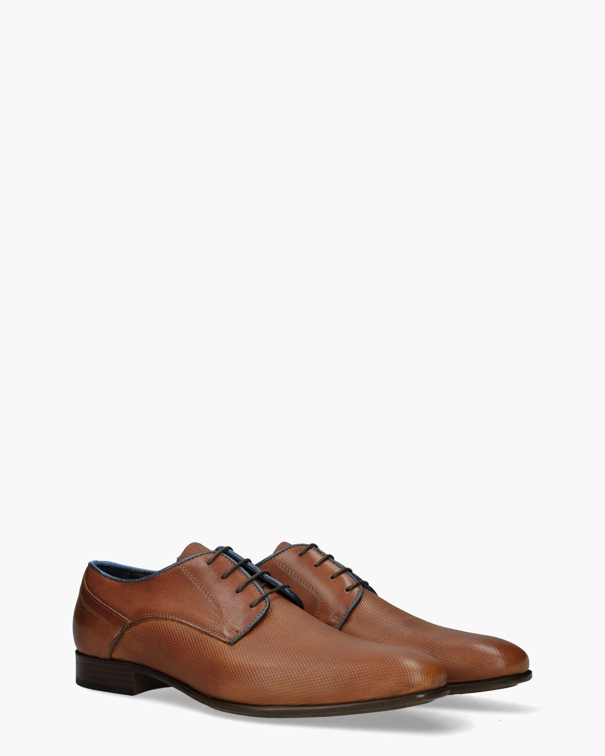 Revano Cognac Heren Veterschoenen
