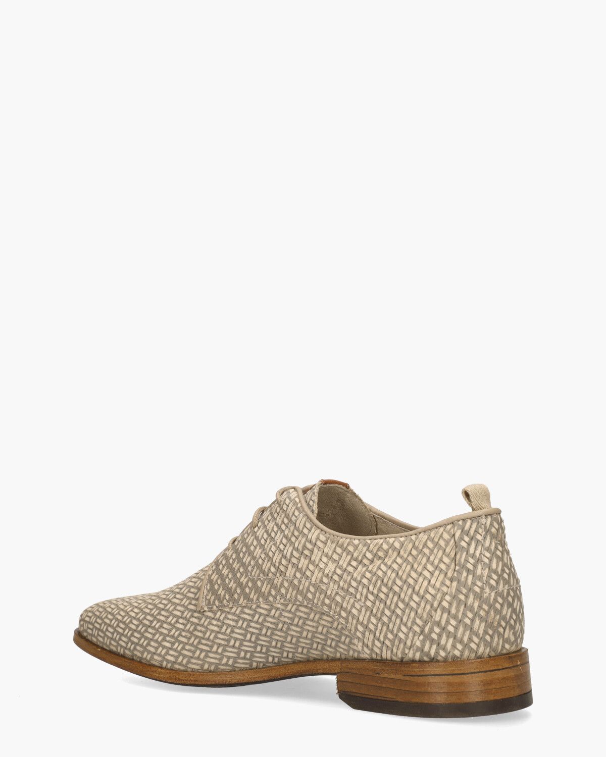 Greg Braid Grijs/Beige Heren Veterschoenen