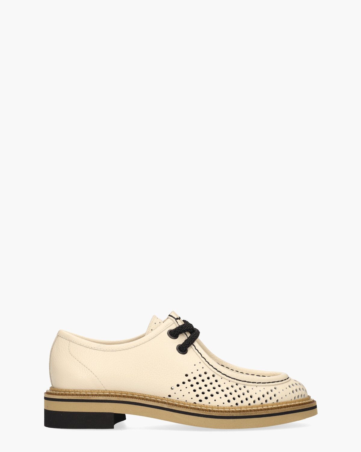 32290 Off-White Dames Veterschoenen