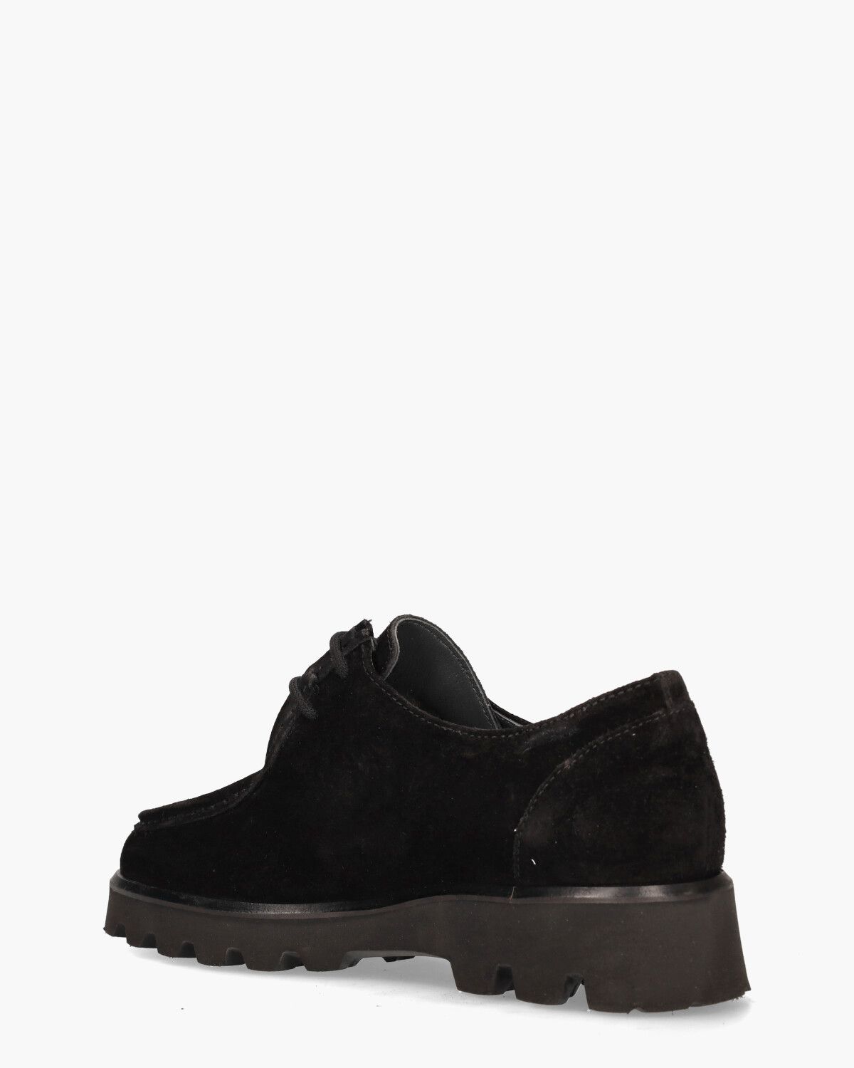 41540 Zwart Dames Veterschoenen