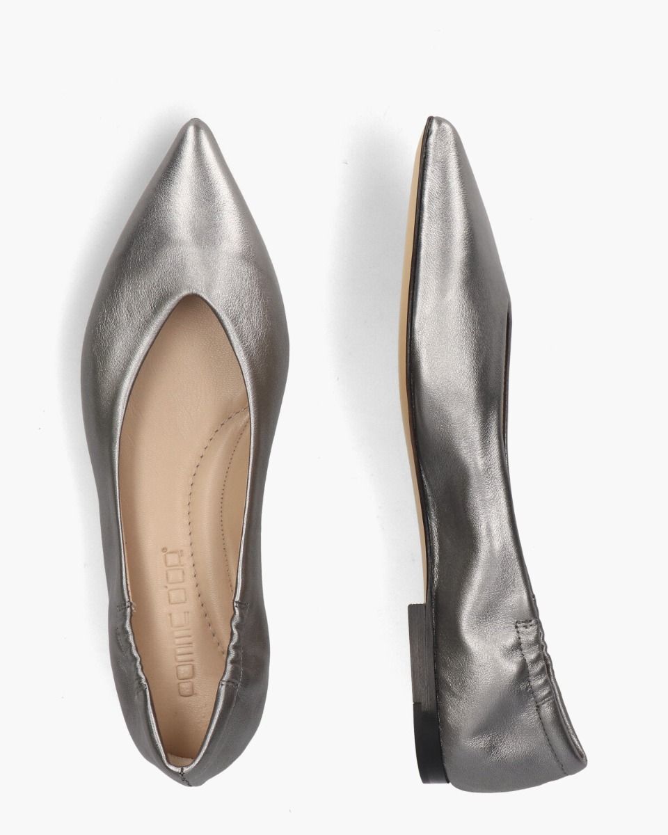 Ingrid 1000 Zilver Damesloafers