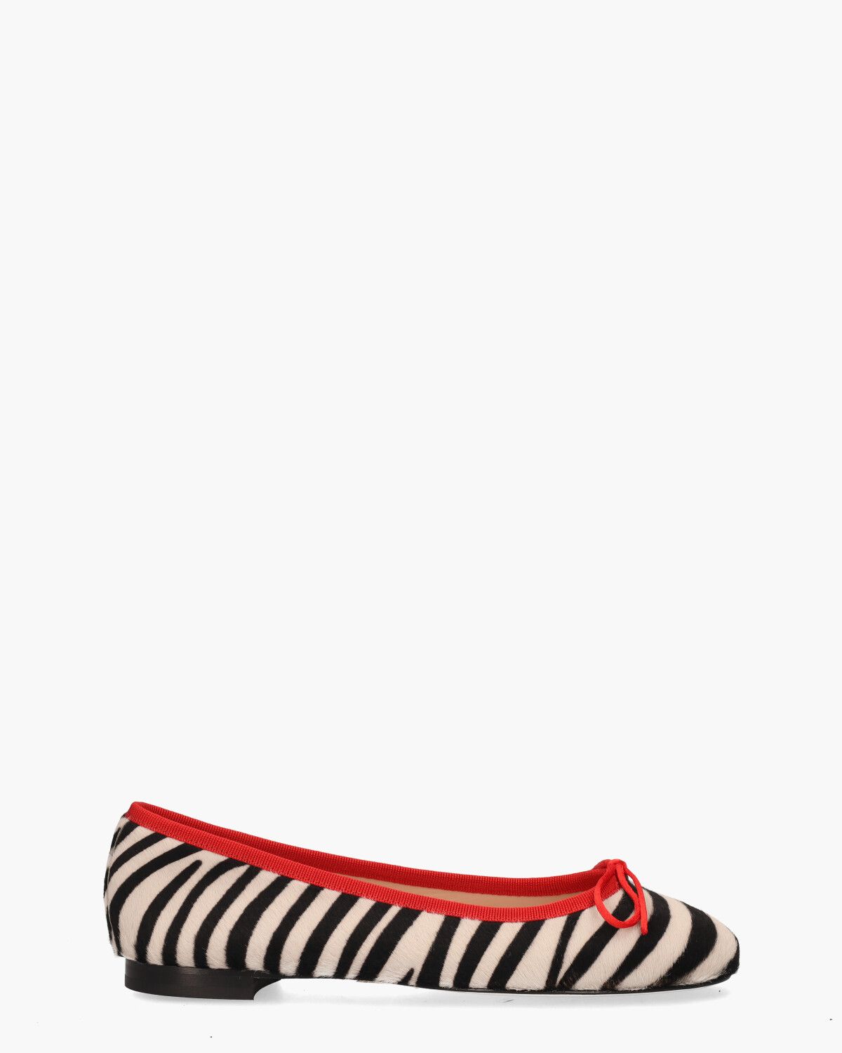 100 Zwart/Wit Damesballerina's