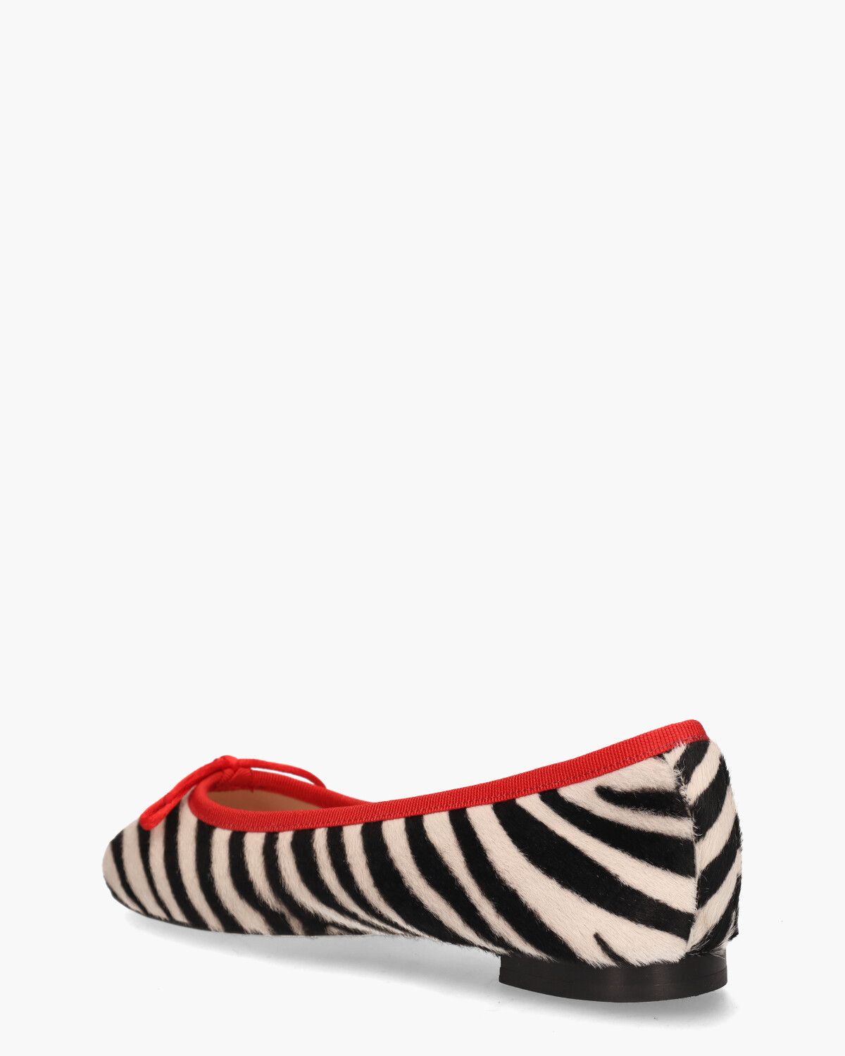 100 Zwart/Wit Damesballerina's
