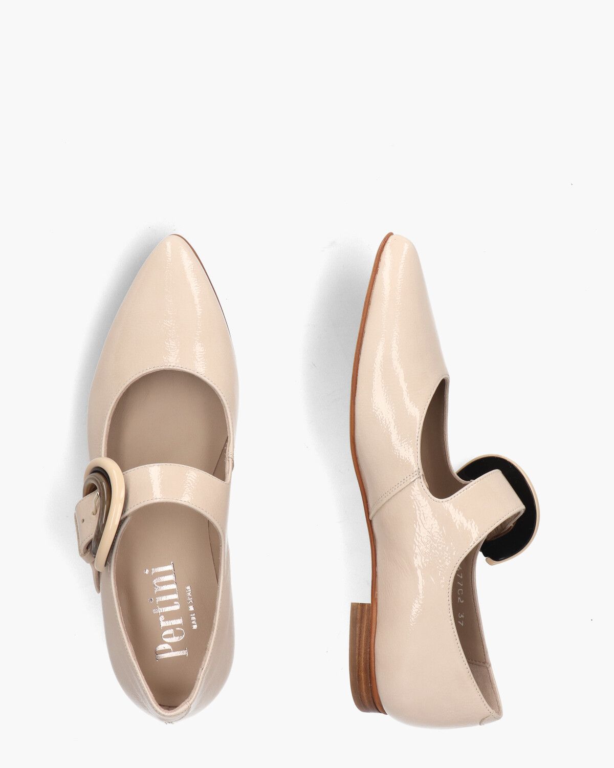 32677 Roomwit Damesballerina's