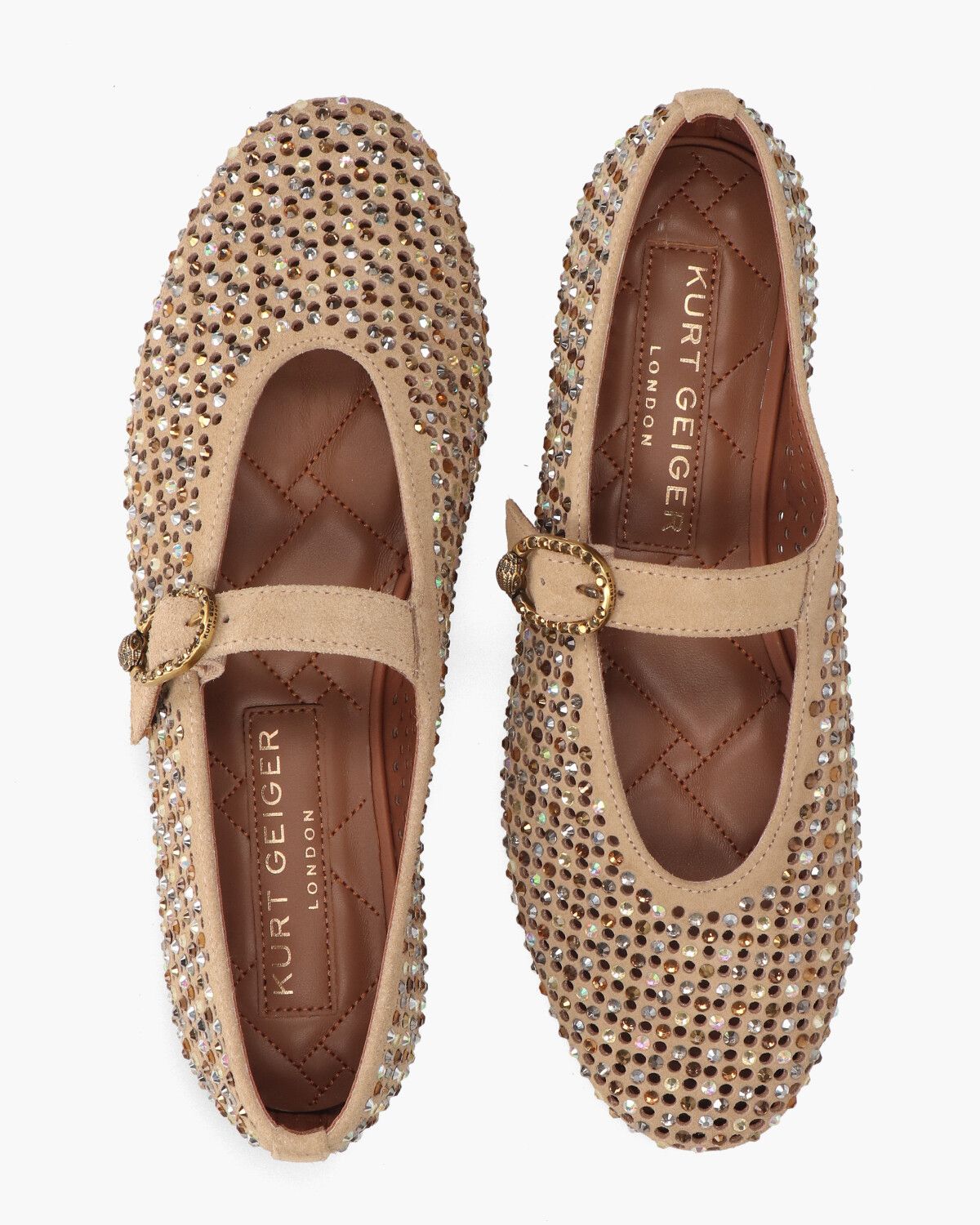 Mayfair Ballet Flat Lichtbruin Damesballerina's