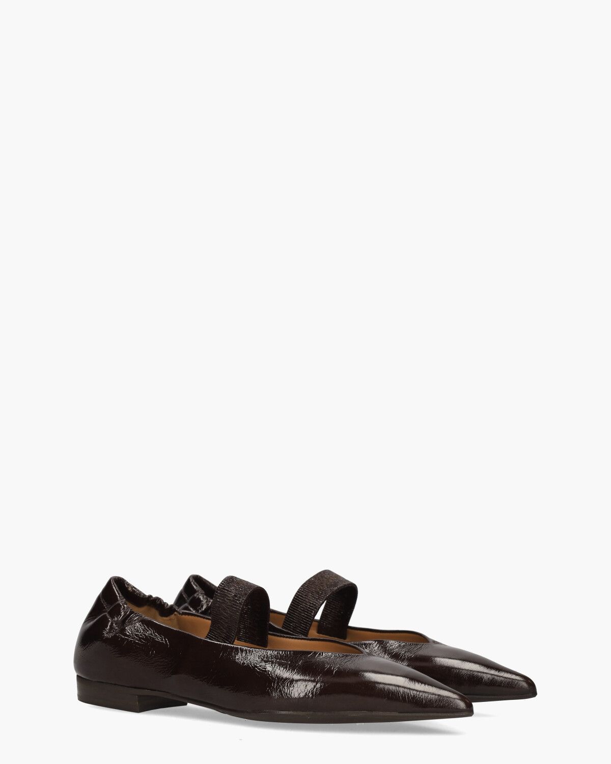A7421 Donkerbruin Damesballerina's