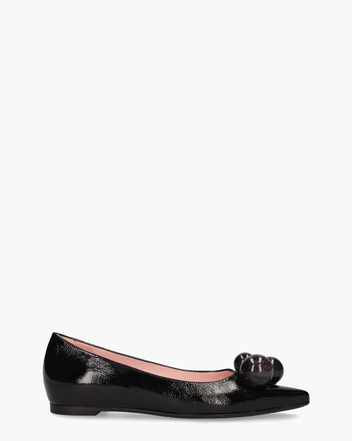 7303 Zwart Damesballerina's