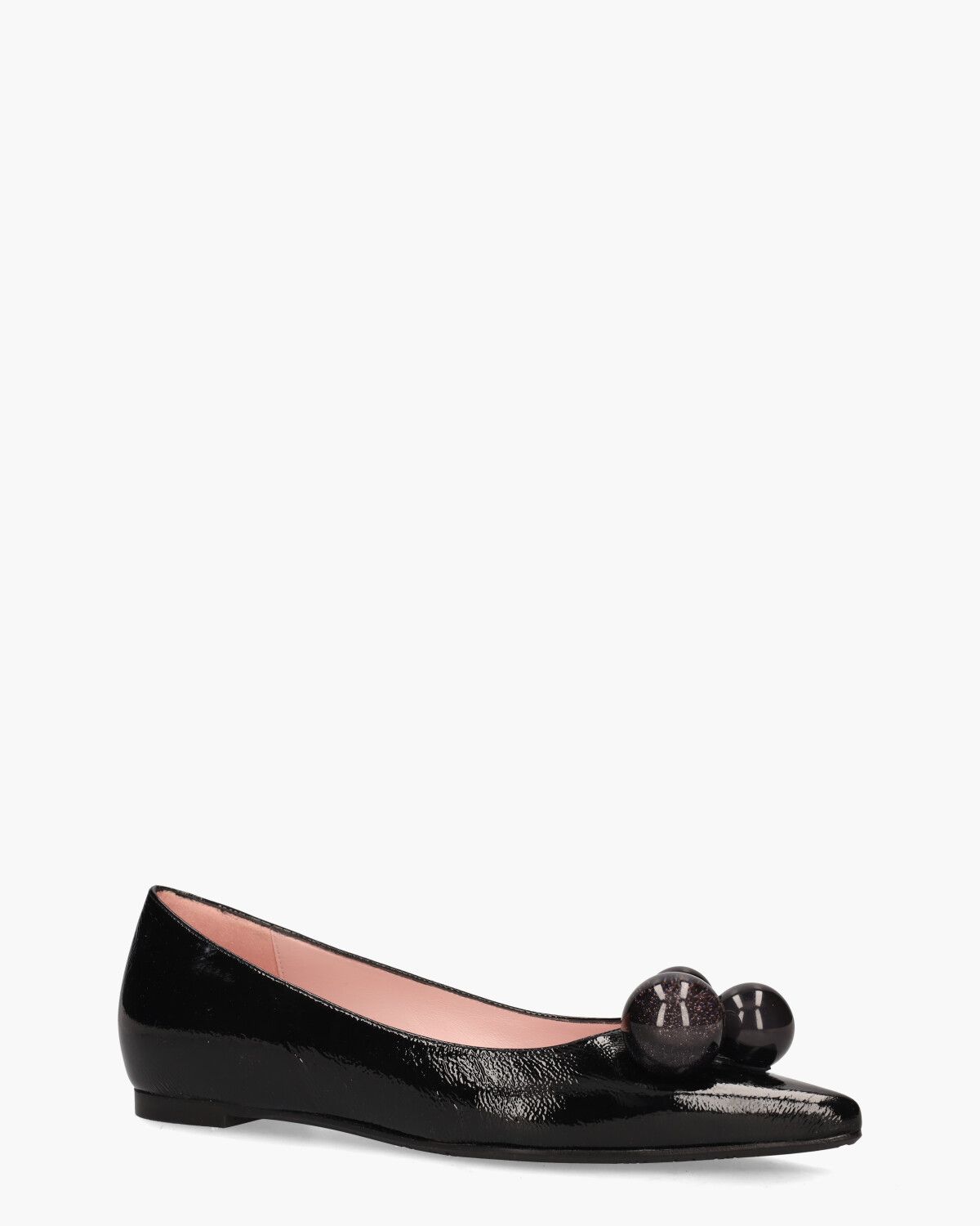 7303 Zwart Damesballerina's
