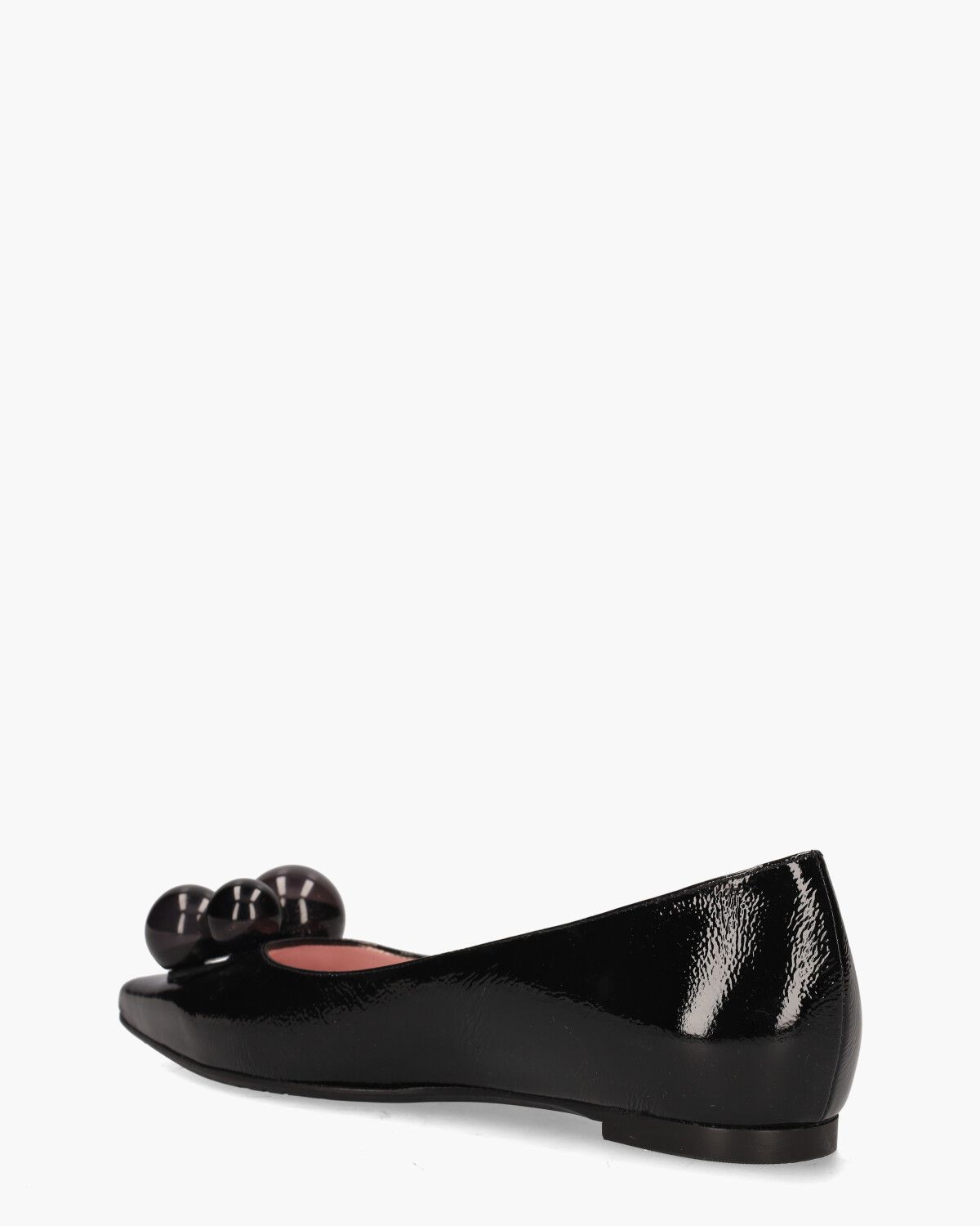 7303 Zwart Damesballerina's