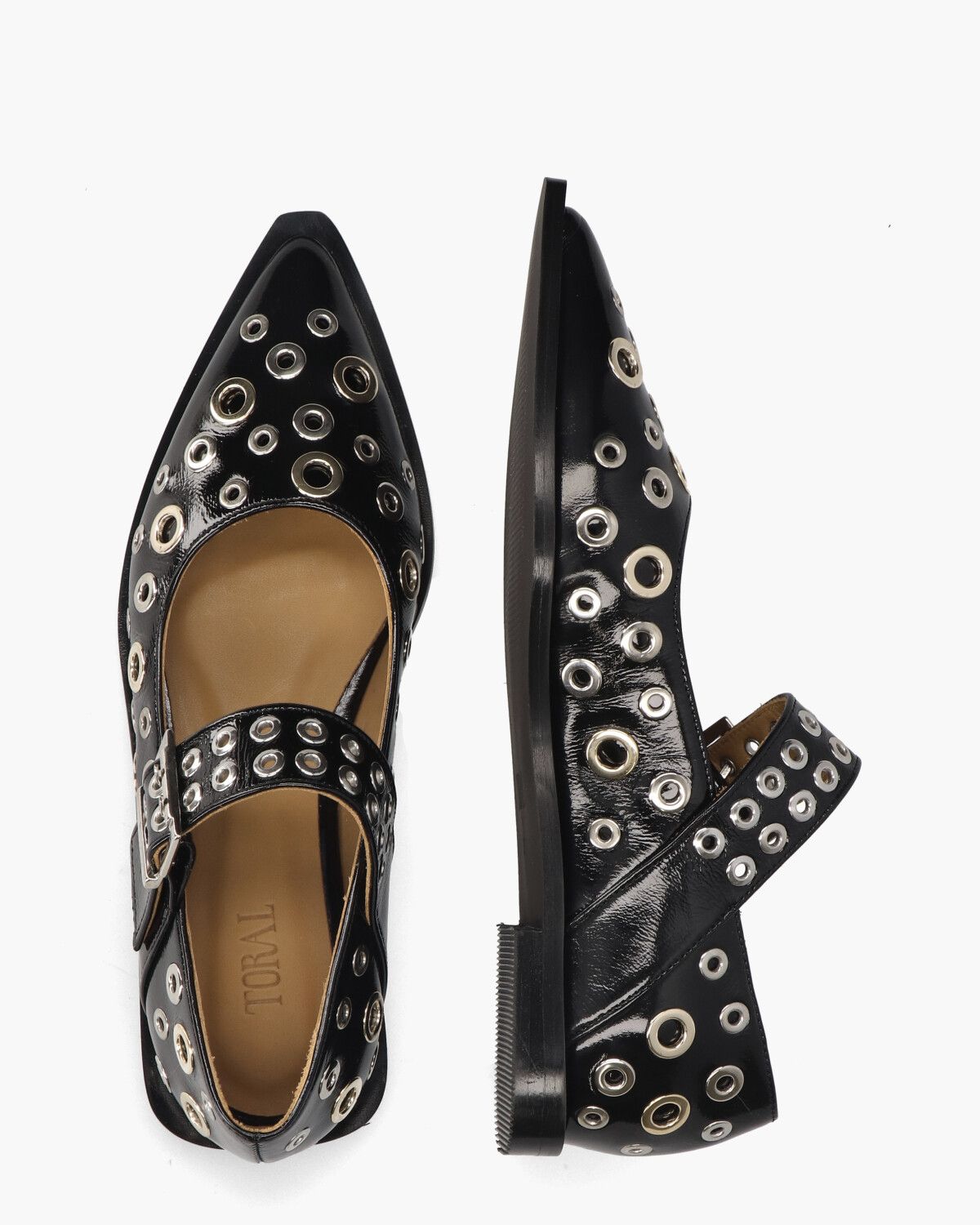 Cher Zwart Damesballerina's