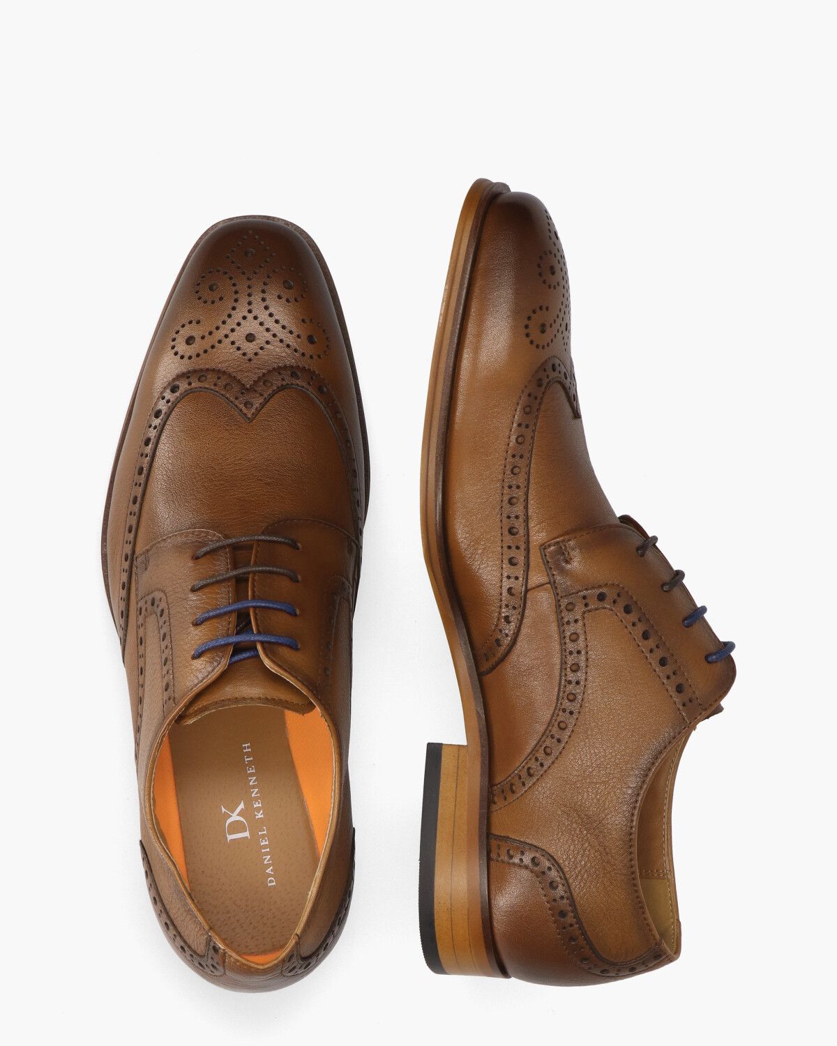 Yens Bruin Heren Veterschoenen