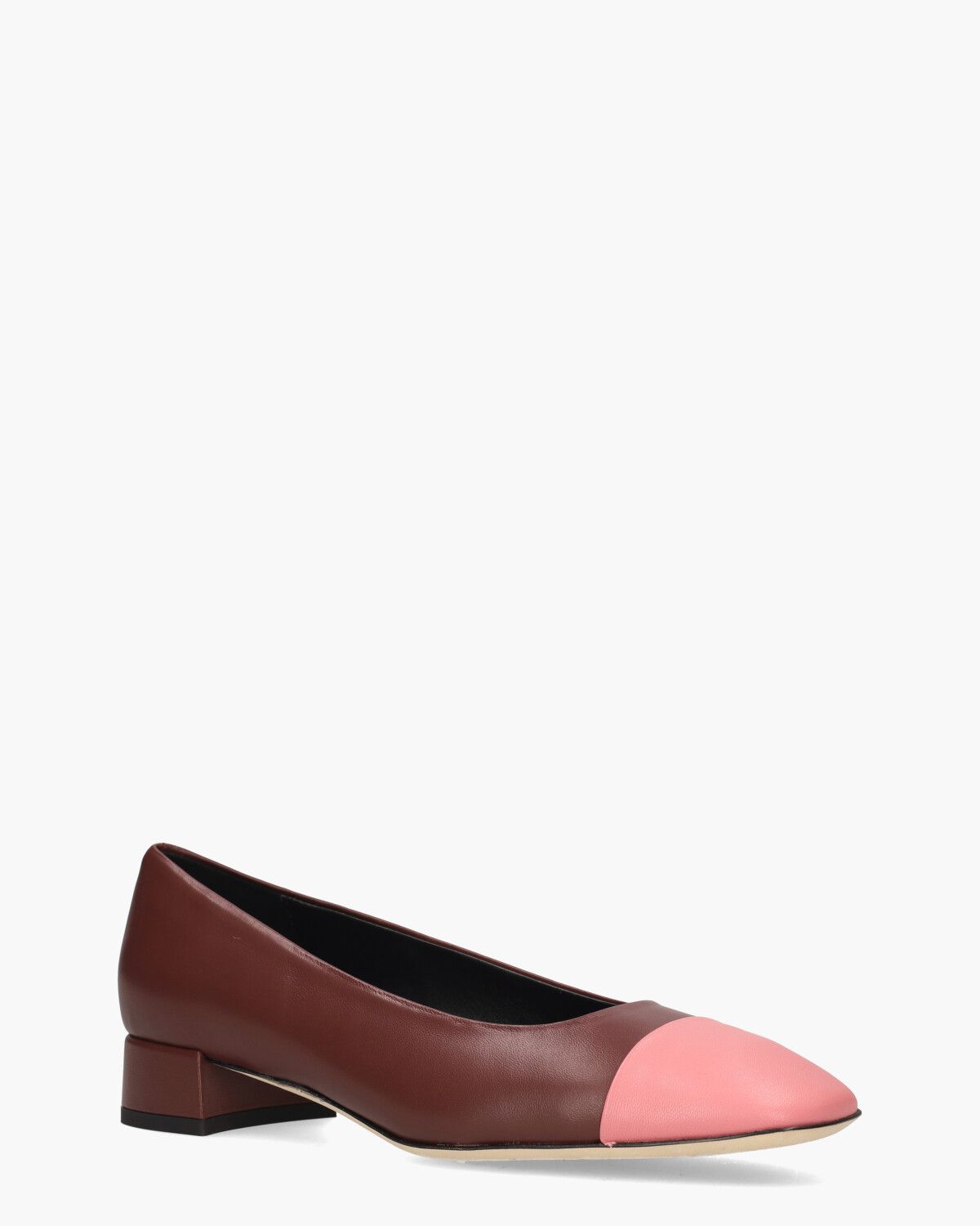 Sebastian Bordeauxrood/Roze Damespumps