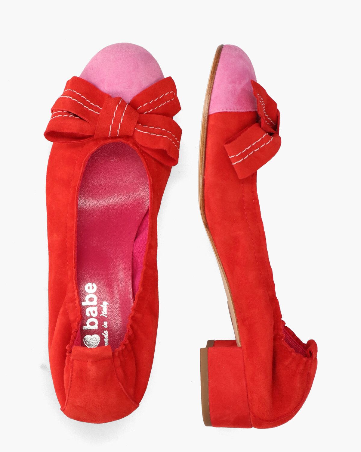 3337 Rood Damesloafers