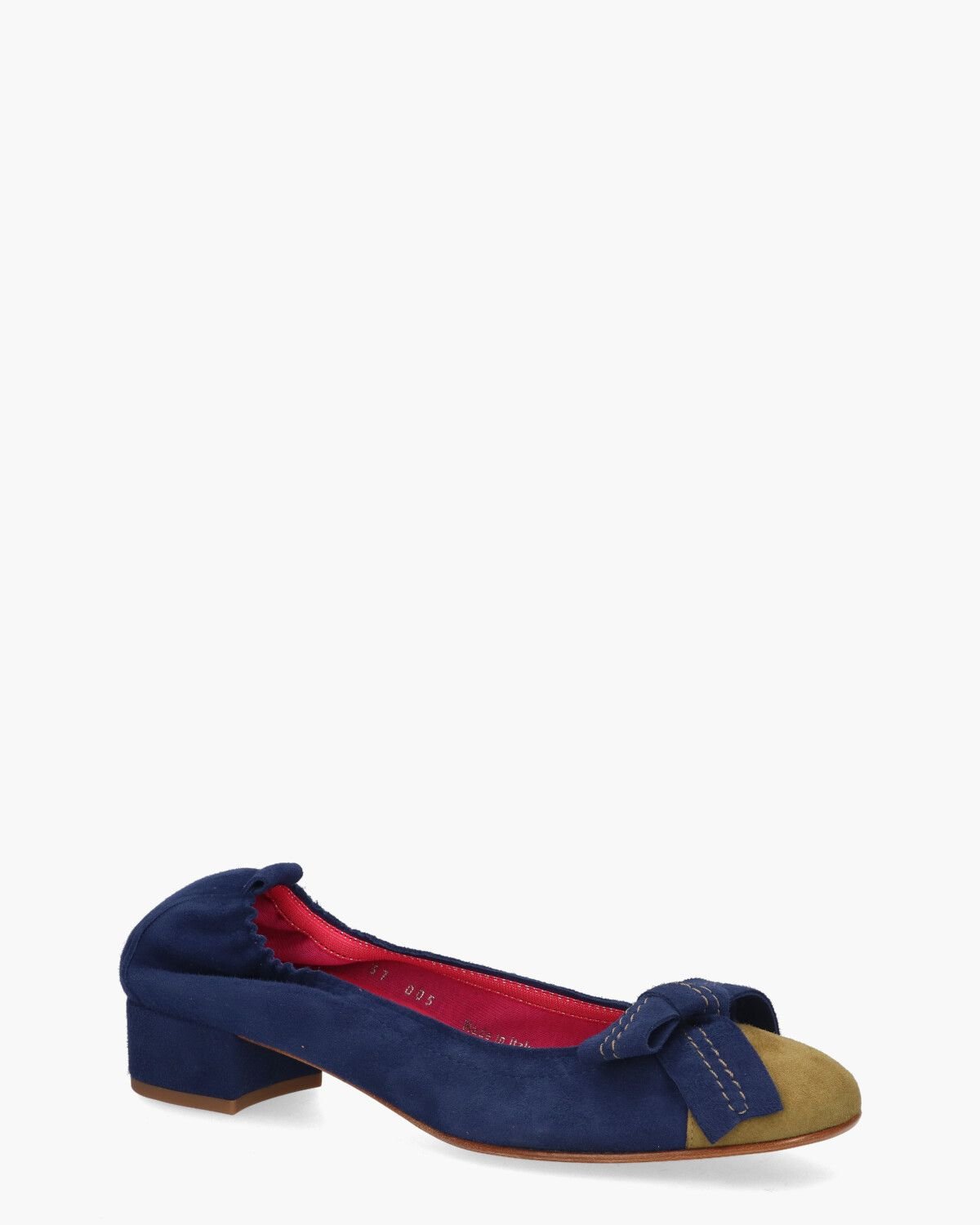 3337 Donkerblauw Damesloafers