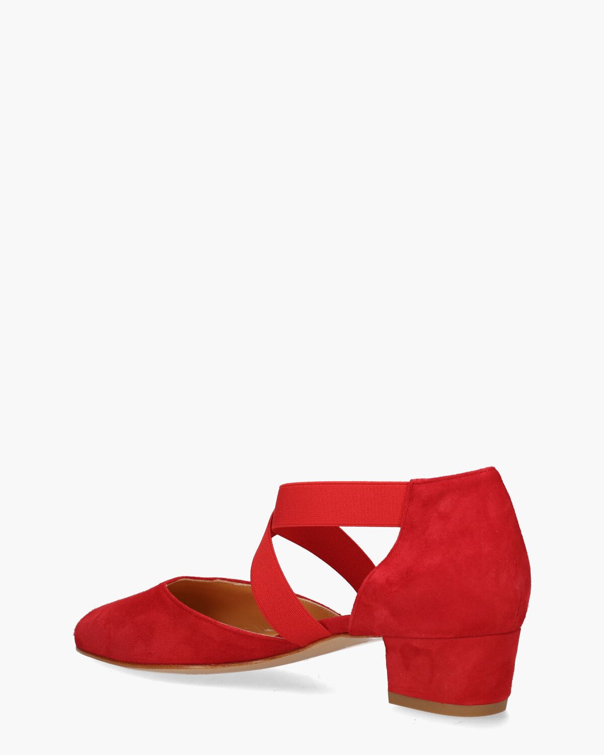 03484 Rood Damespumps