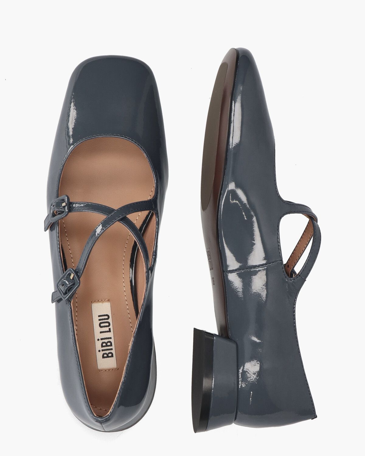Cardiff Grijsblauw Damesloafers