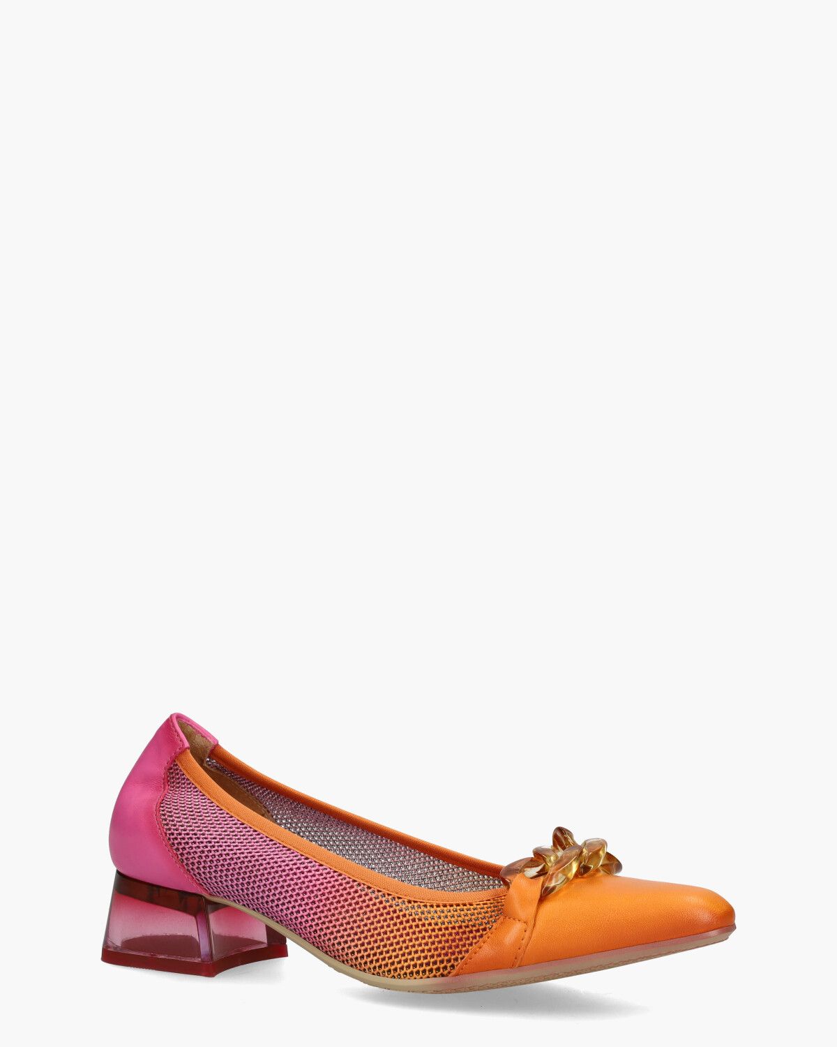 HV232798 Roze/Oranje Damespumps