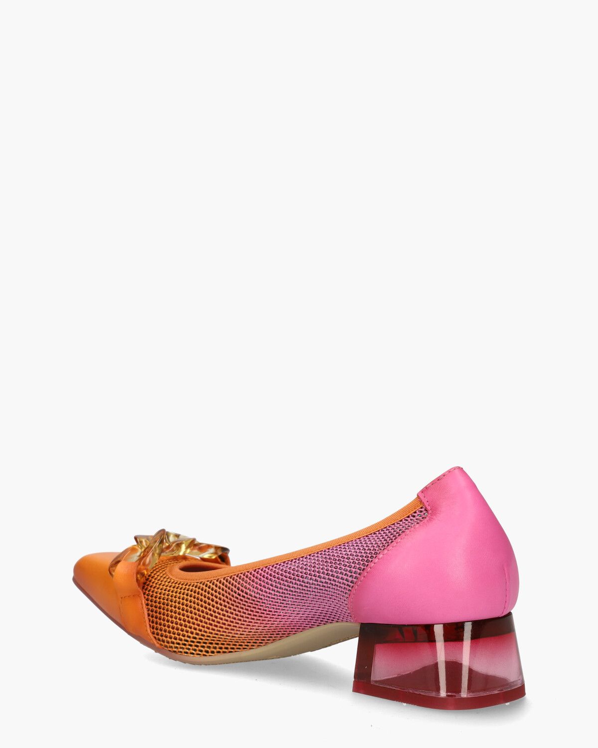 HV232798 Roze/Oranje Damespumps