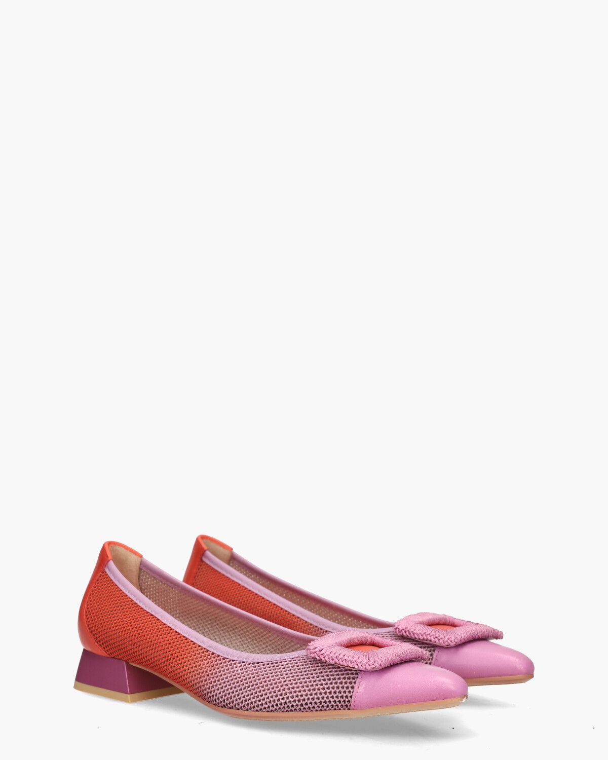 BHV243404 Paars/Rood Damesloafers