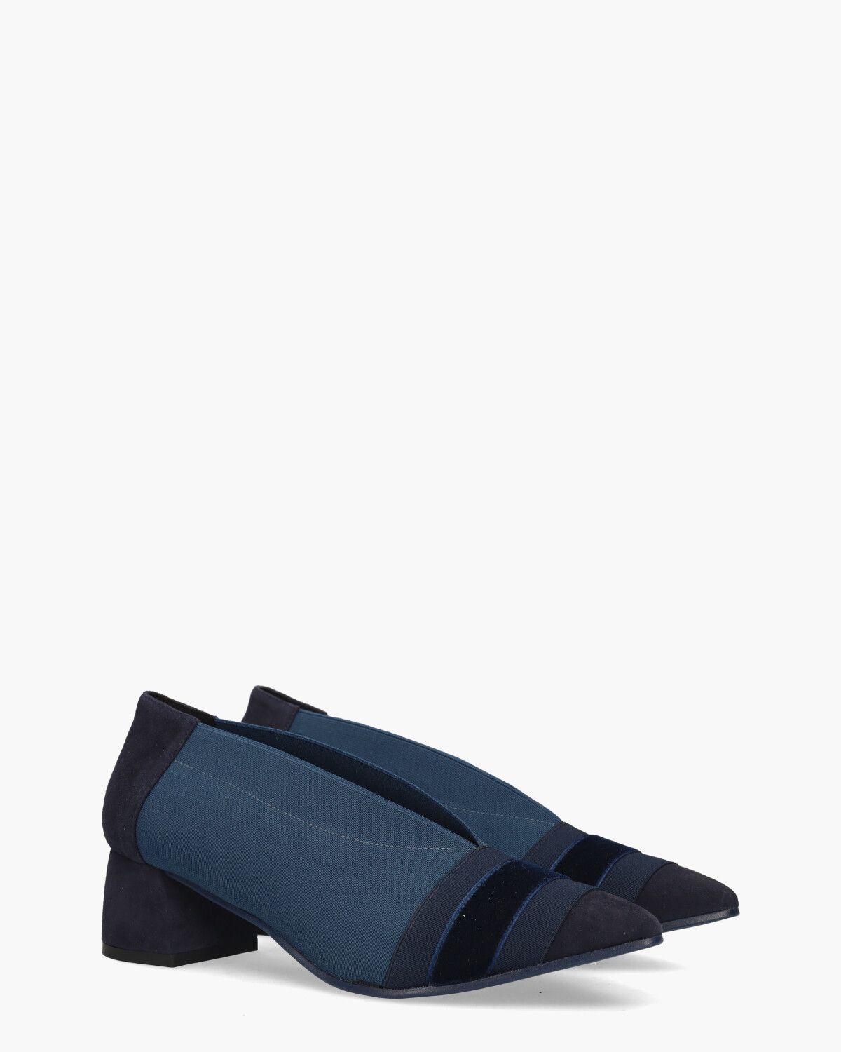 Mollie Blauw Damespumps