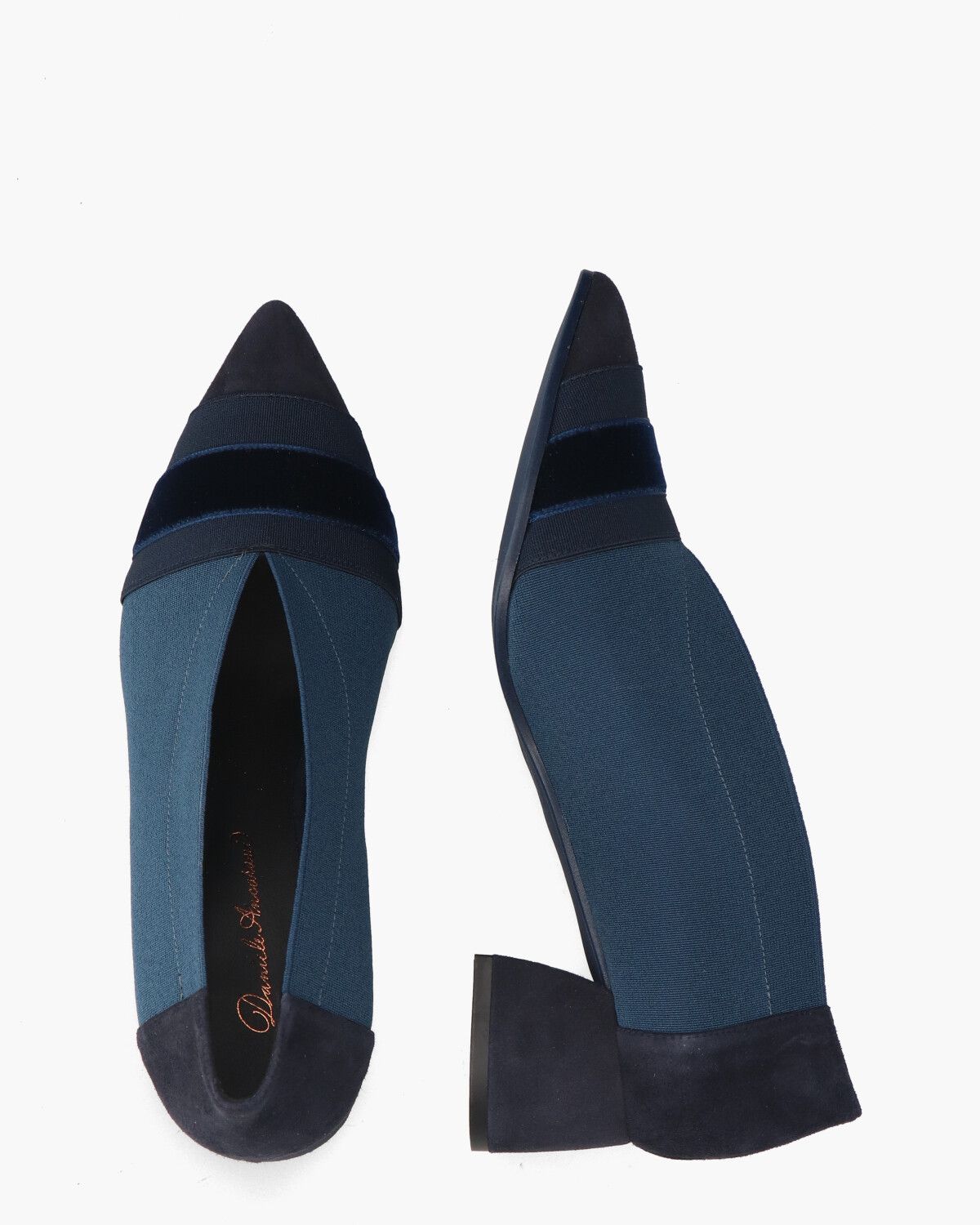Mollie Blauw Damespumps