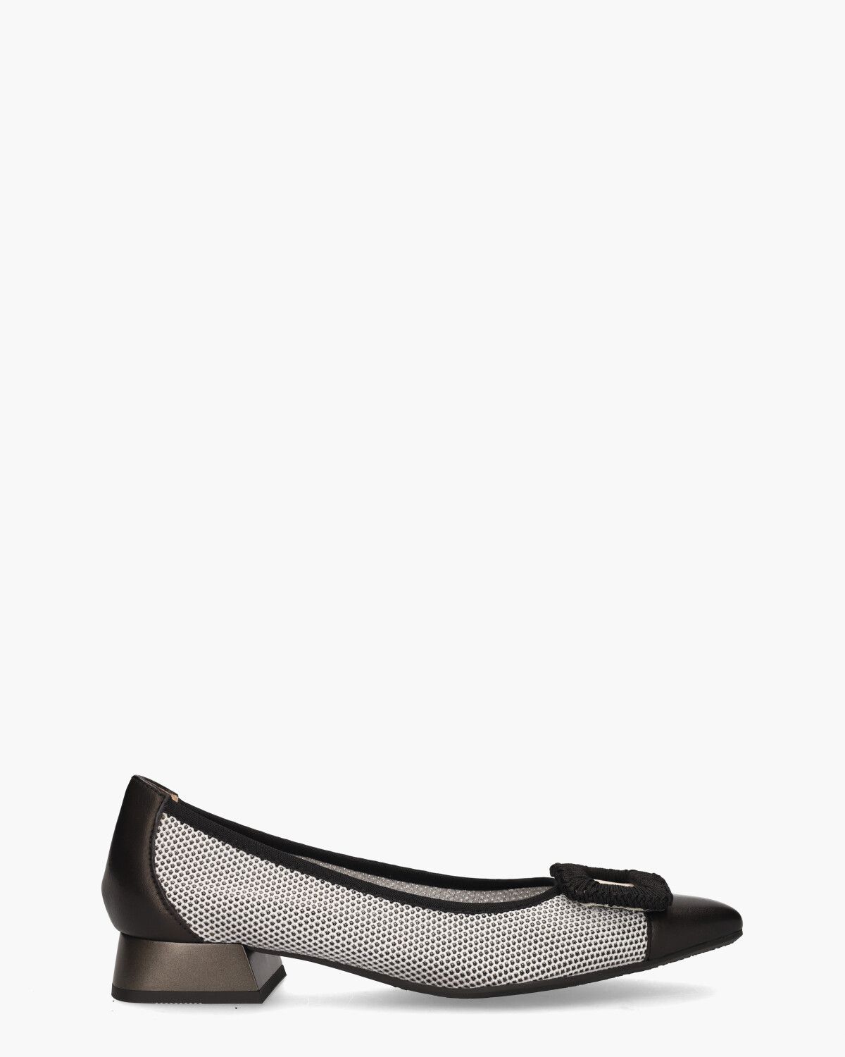 BHV243404 Zwart/Wit Damesloafers