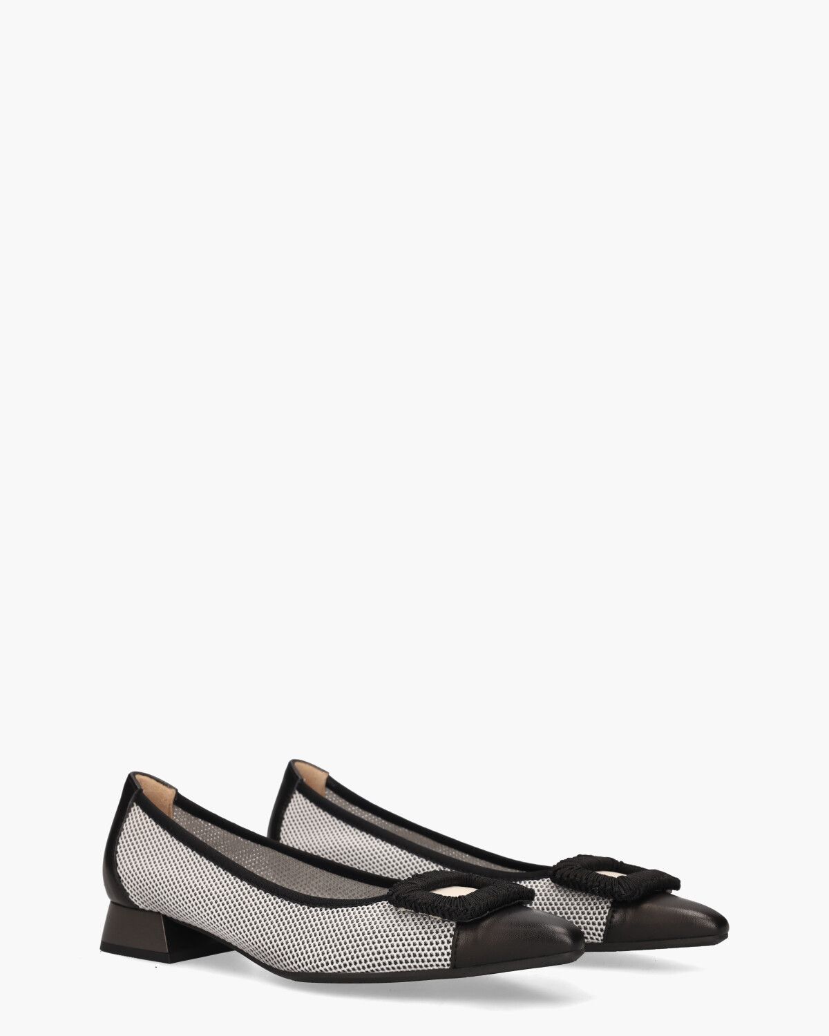 BHV243404 Zwart/Wit Damesloafers
