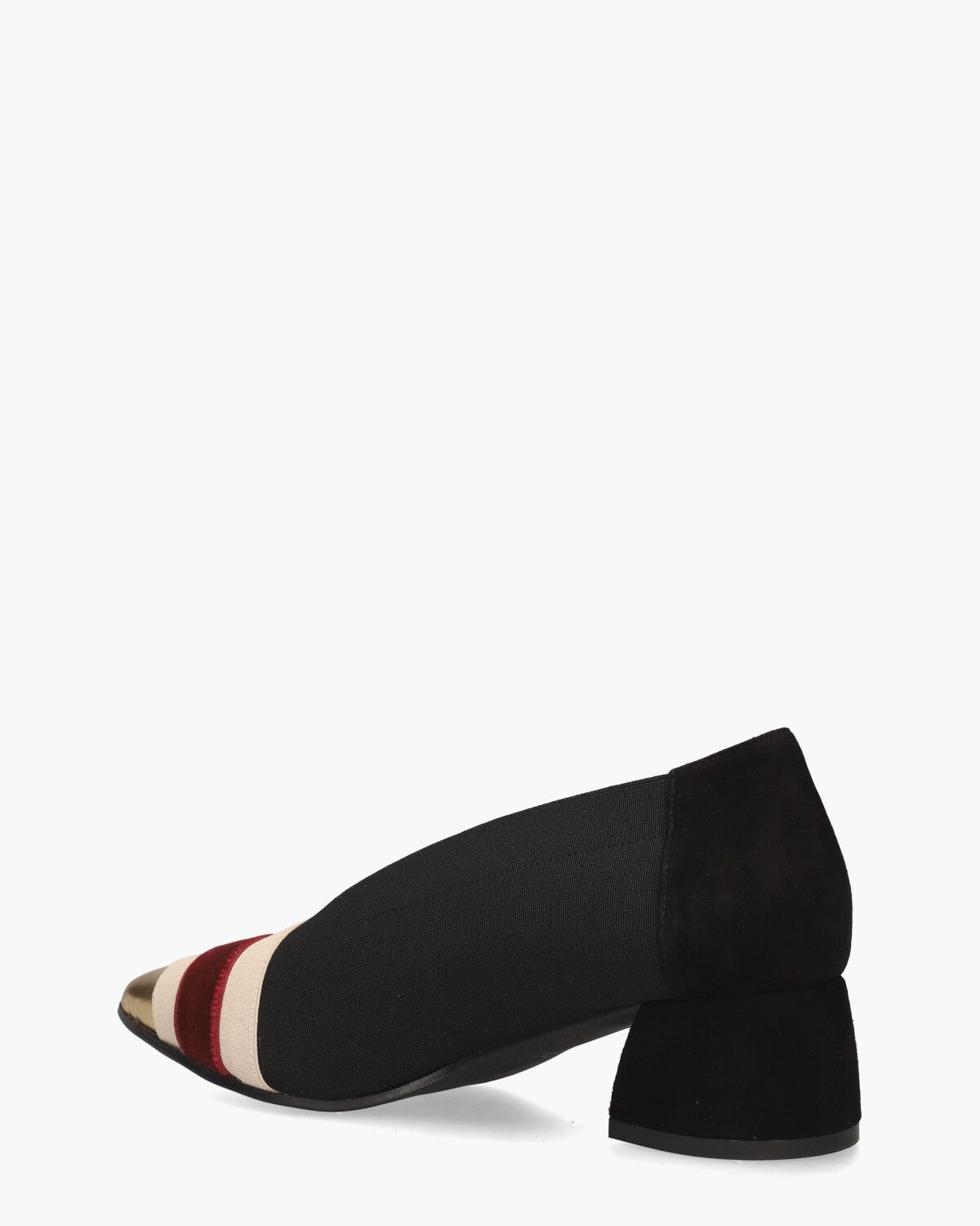 Mollie Zwart/Multicolor Damespumps