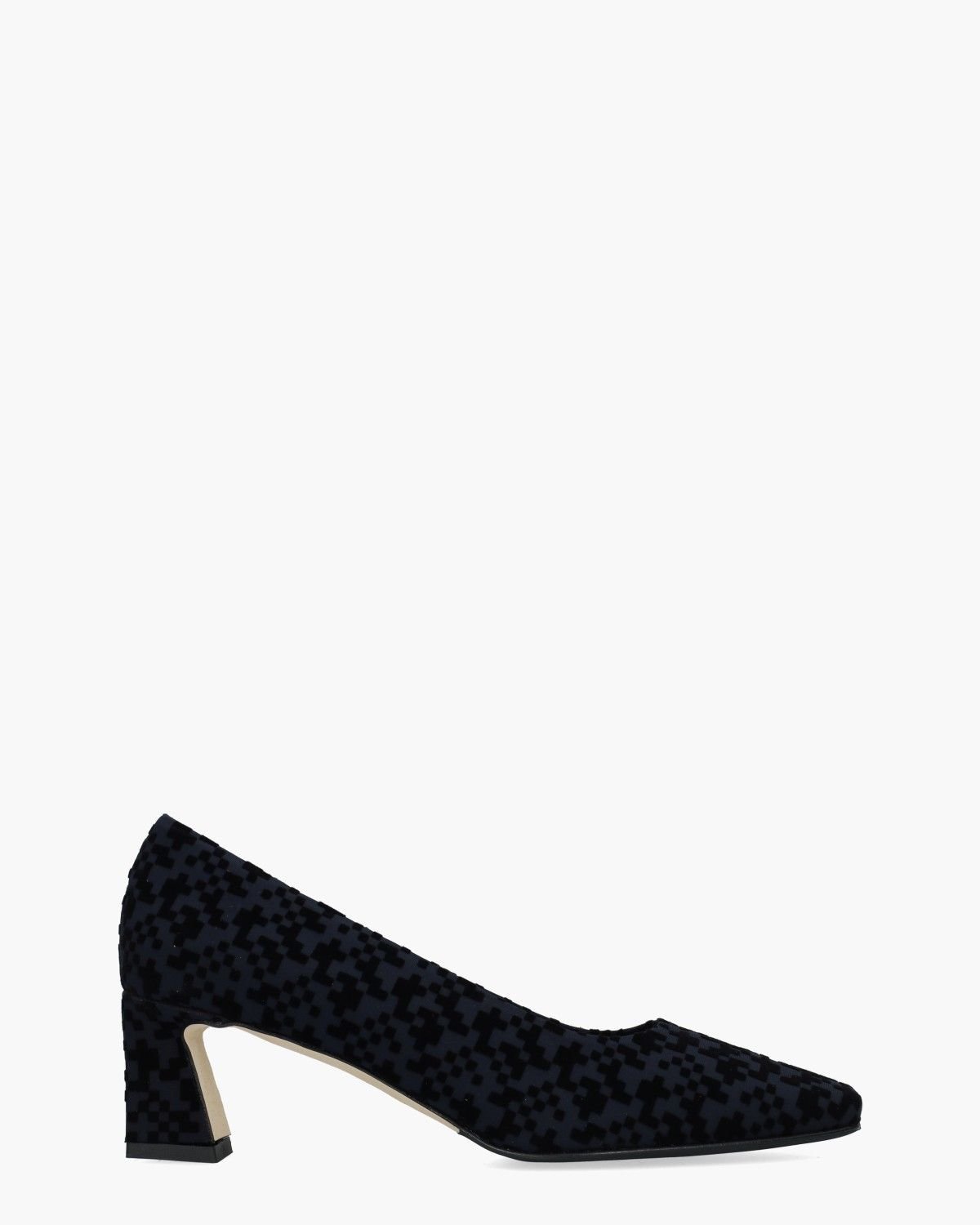 51377 Donkerblauw Damespumps